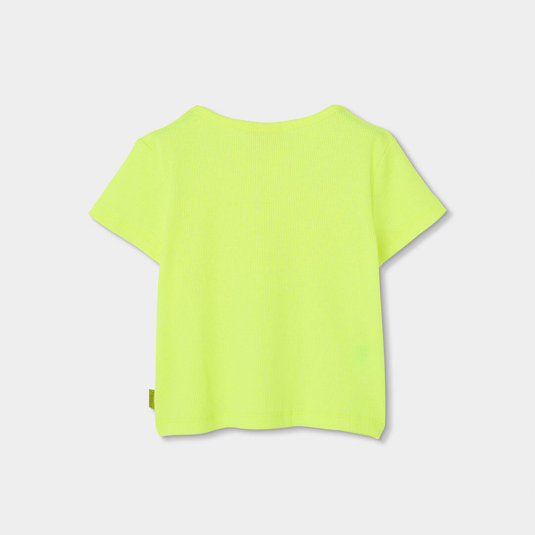 Camisetas de verano de gimnasia bebé niña boboli verde 2/4