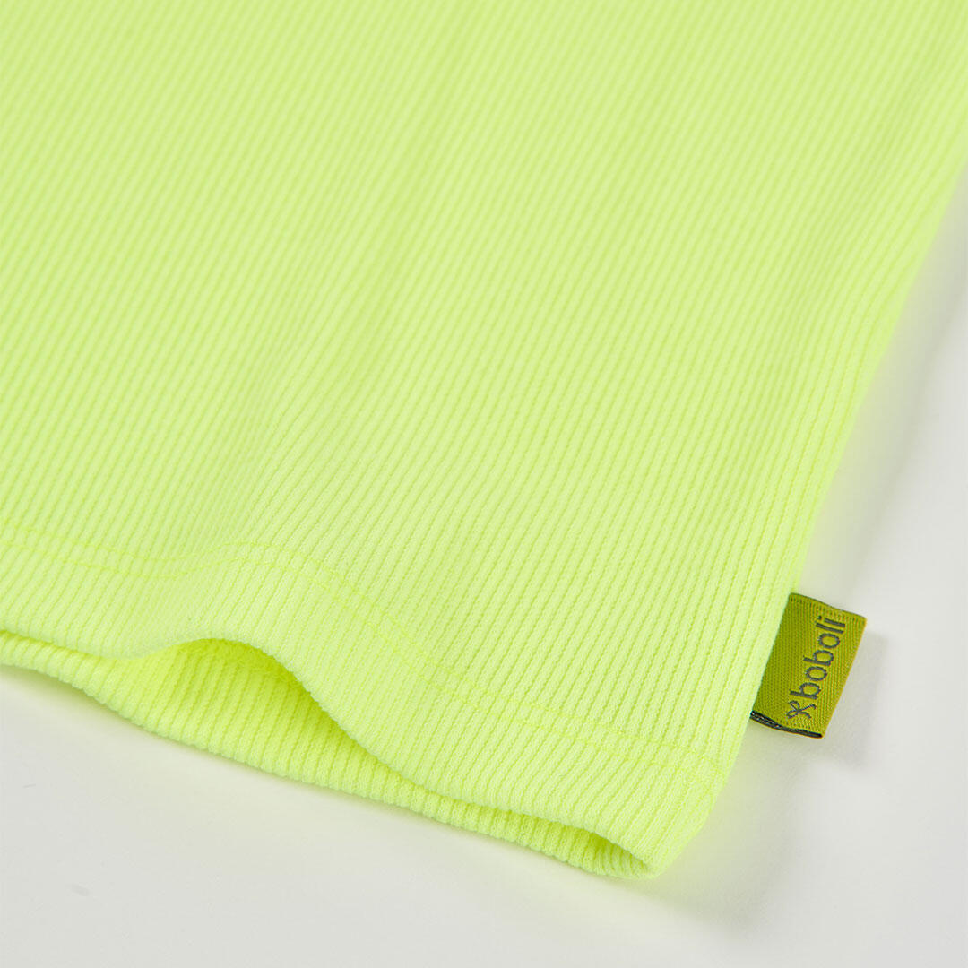 Camisetas de verano de gimnasia bebé niña boboli verde 4/4