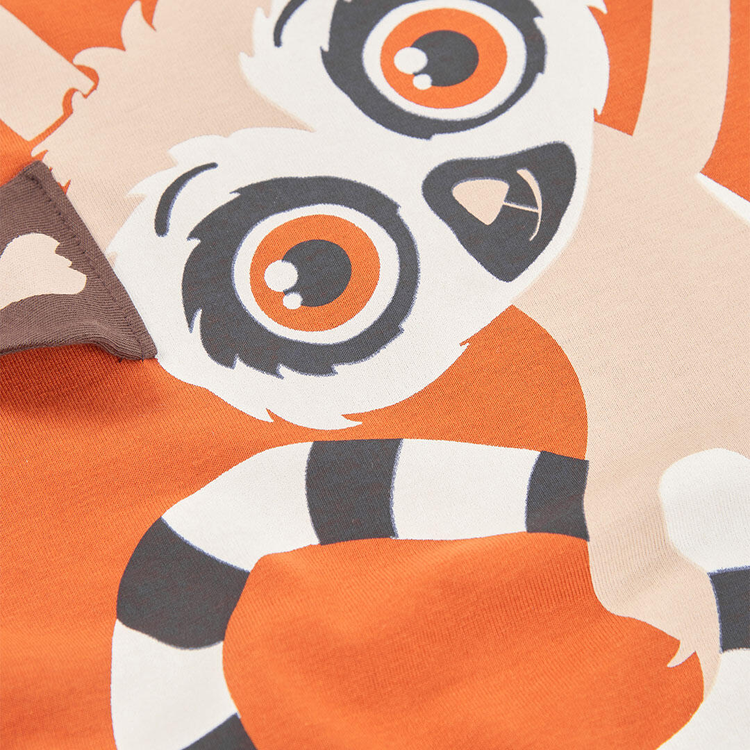 Camisetas de verano de gimnasia kids niño boboli marrón 4/4