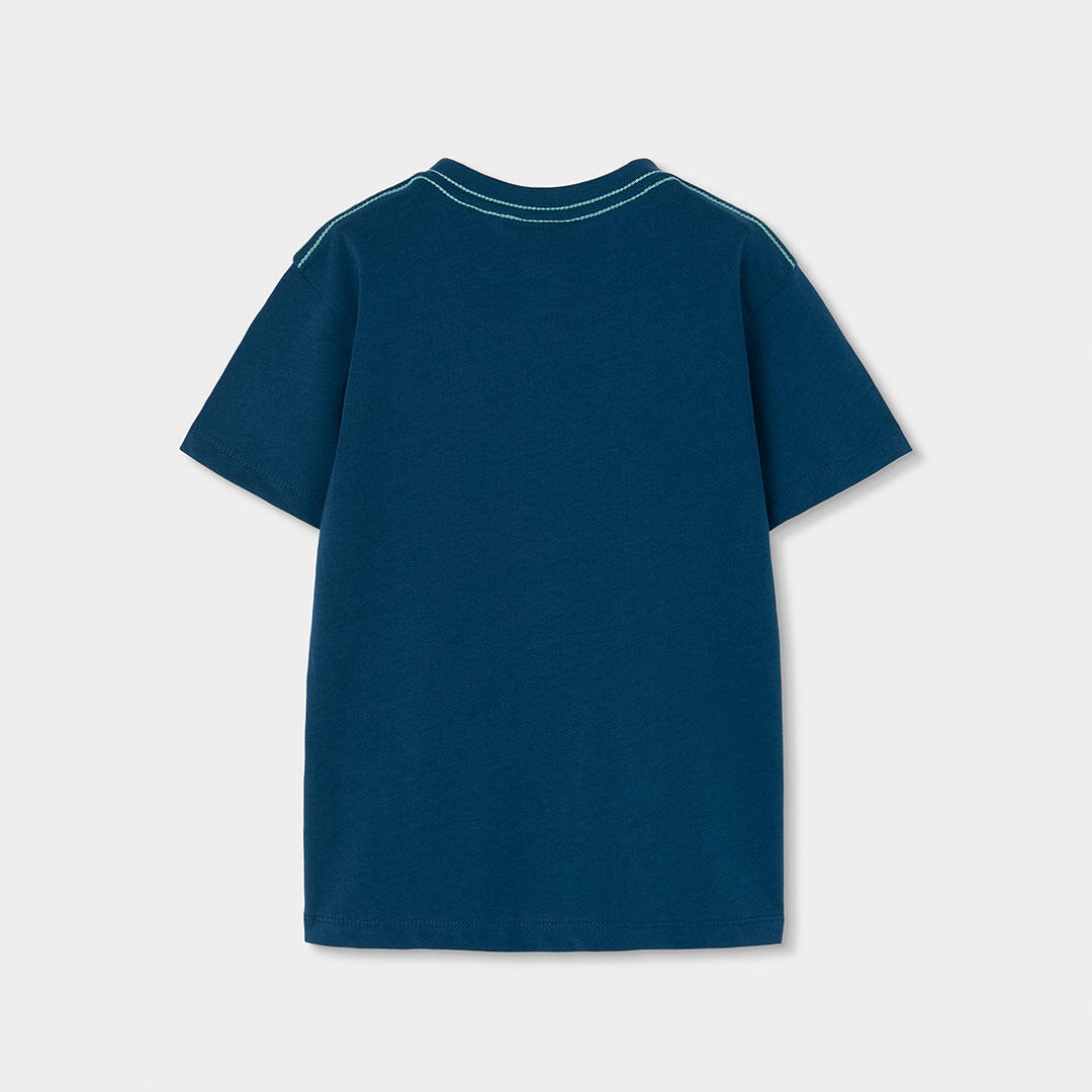 Camisetas de verano de gimnasia kids niño boboli verde 2/4