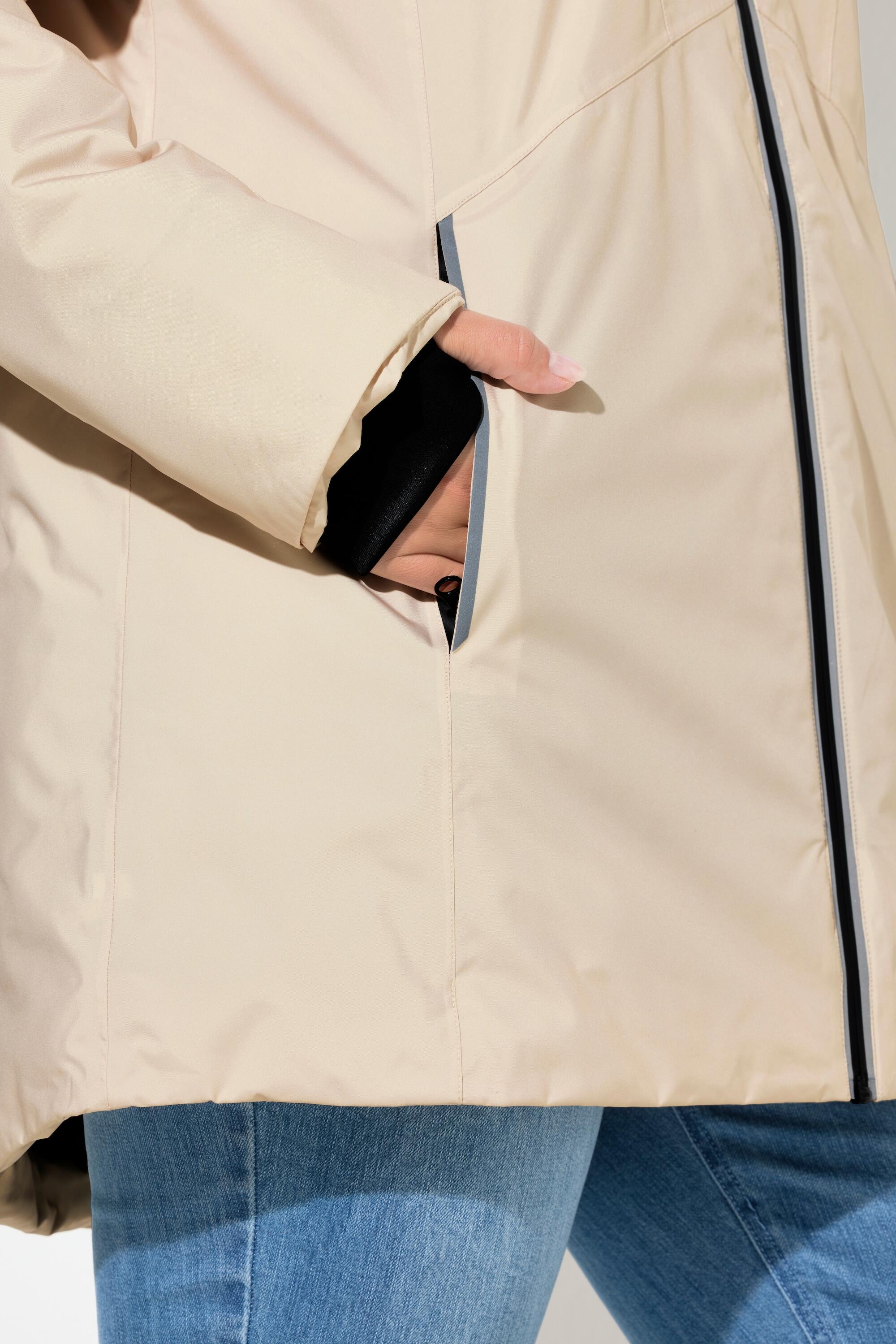 Femme Veste technique HYPRAR à capuche tissu imperméable coupe évasée 4/7