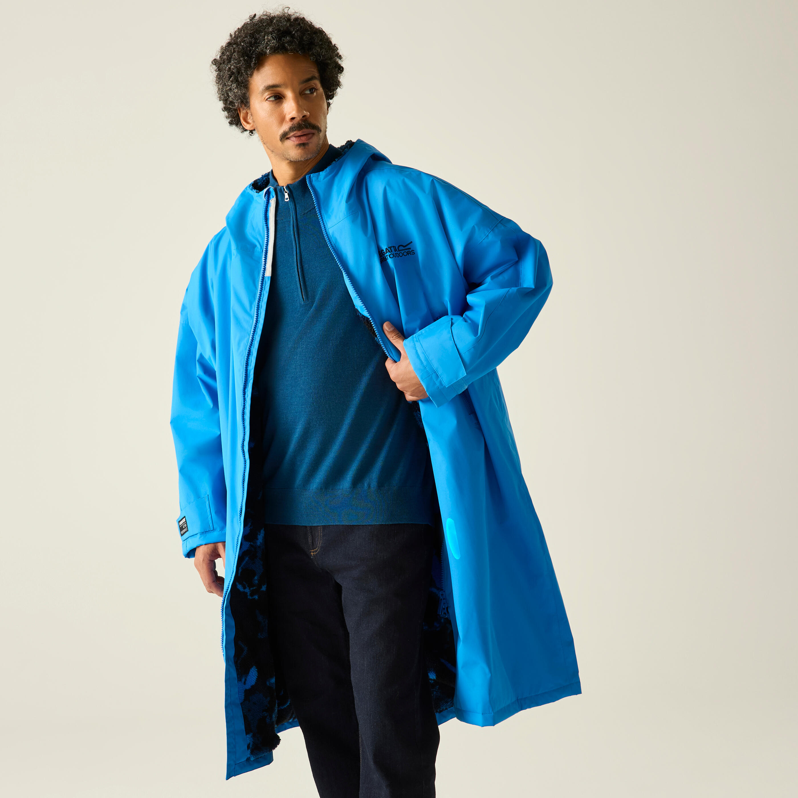 Peignoir à langer imperméable unisexe adulte 4/7