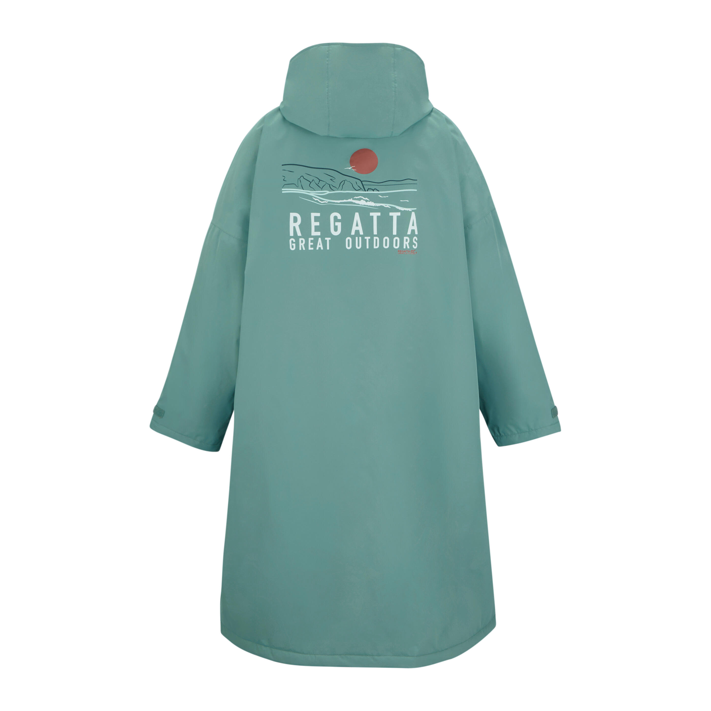 Accappatoio impermeabile unisex per adulti 3/7