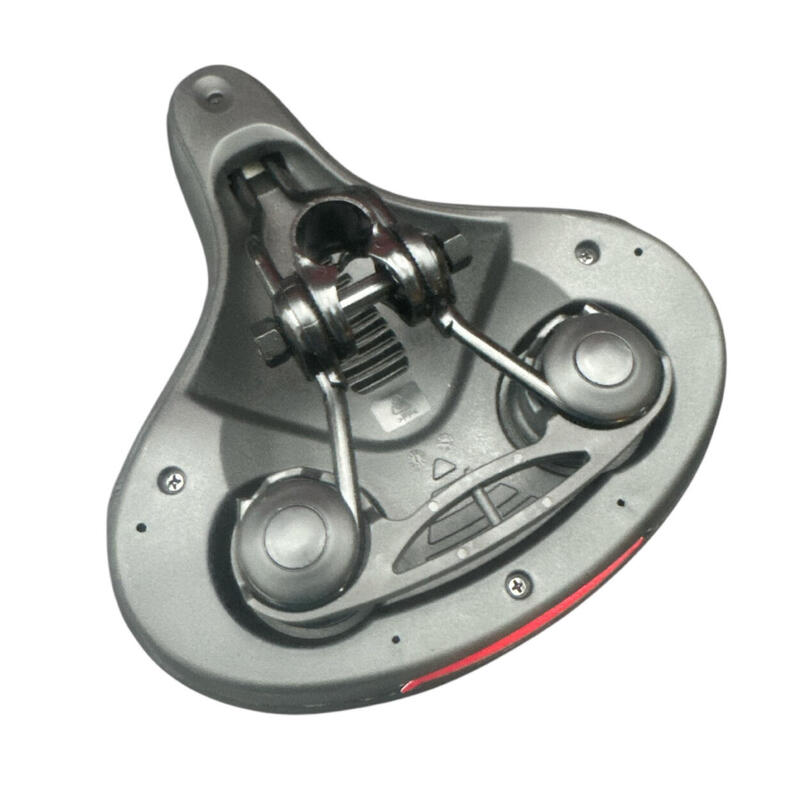Șa de bicicletă pentru femei, spumă premium, negru, 250 x 210 mm