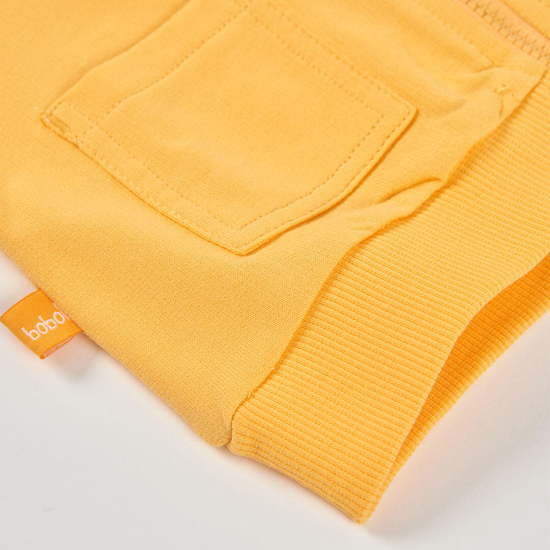 Chaquetas de verano de senderismo bebé niño boboli amarillo 4/4
