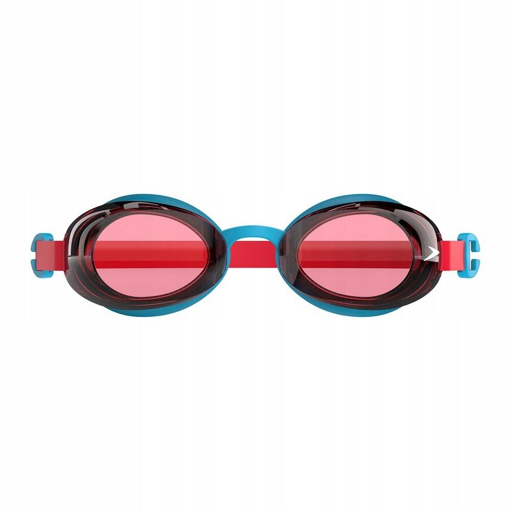 "2.0" Schwimmbrille für Kinder Türkis/Rot 2/3