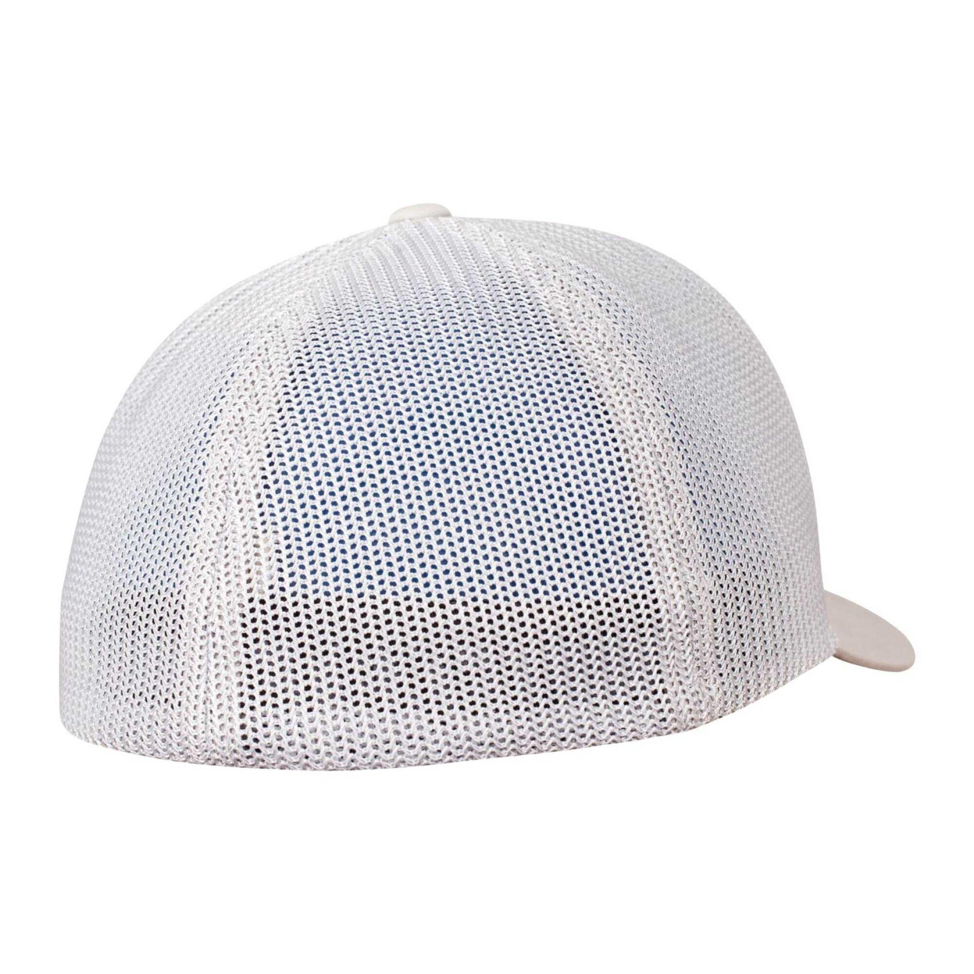 Cappellino Da Camionista Maglia A Rete Adulto Unisex Flexfit Argento 2/4