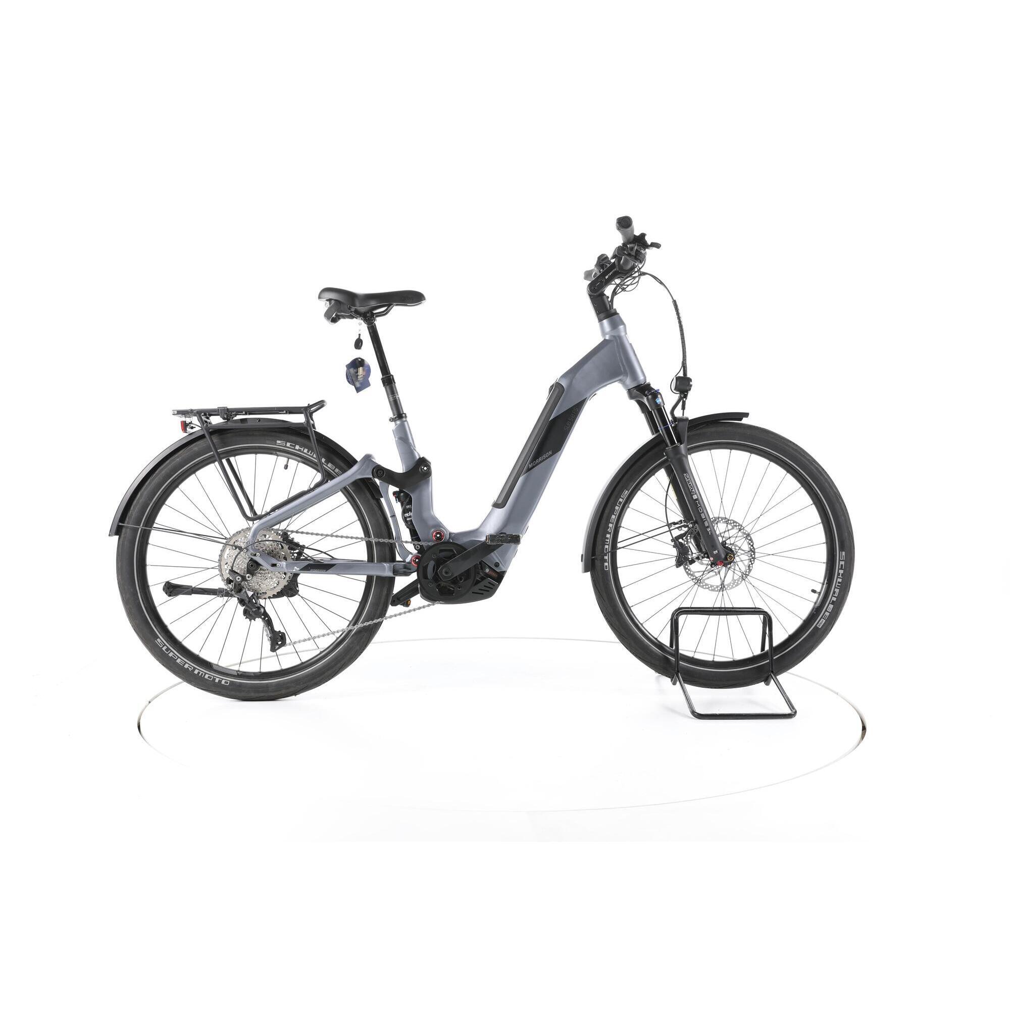 Morrison Bikes - Reconditionné - Morrison Sub 5.0 Fs Suv Vélo Électrique Entrée Basse - Très Bon - Vélo Tout Chemin - Gris - Grand - Decathlon