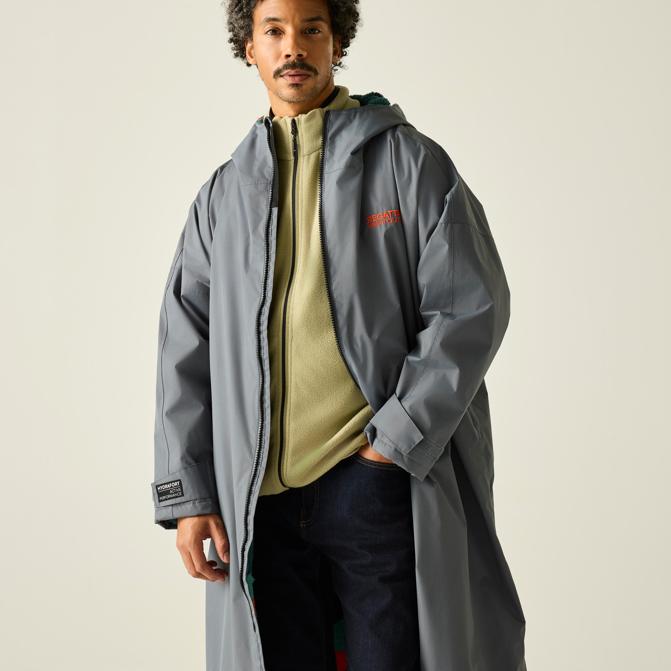 Peignoir à langer imperméable unisexe adulte 4/7