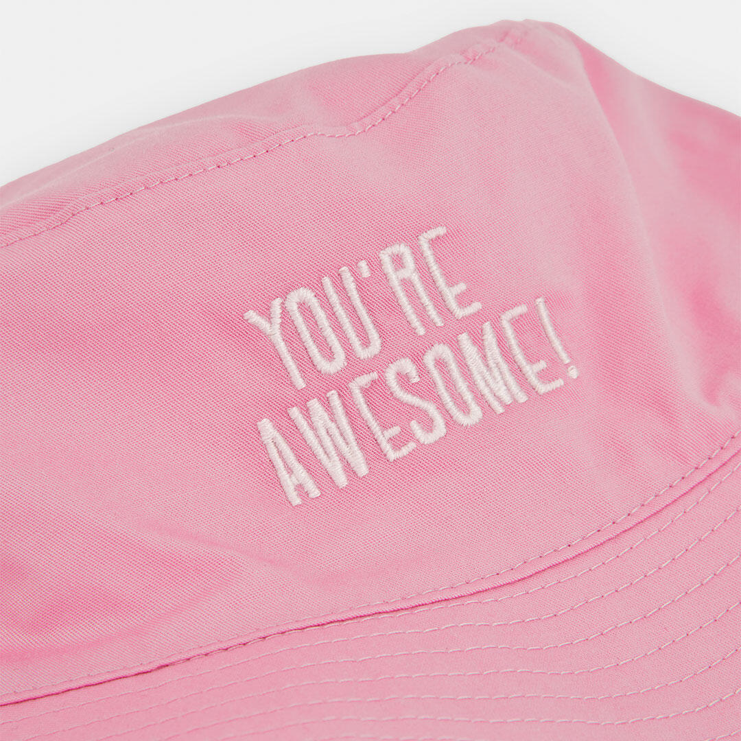 Gorros de verano de senderismo kids unisex boboli rosa 2/3