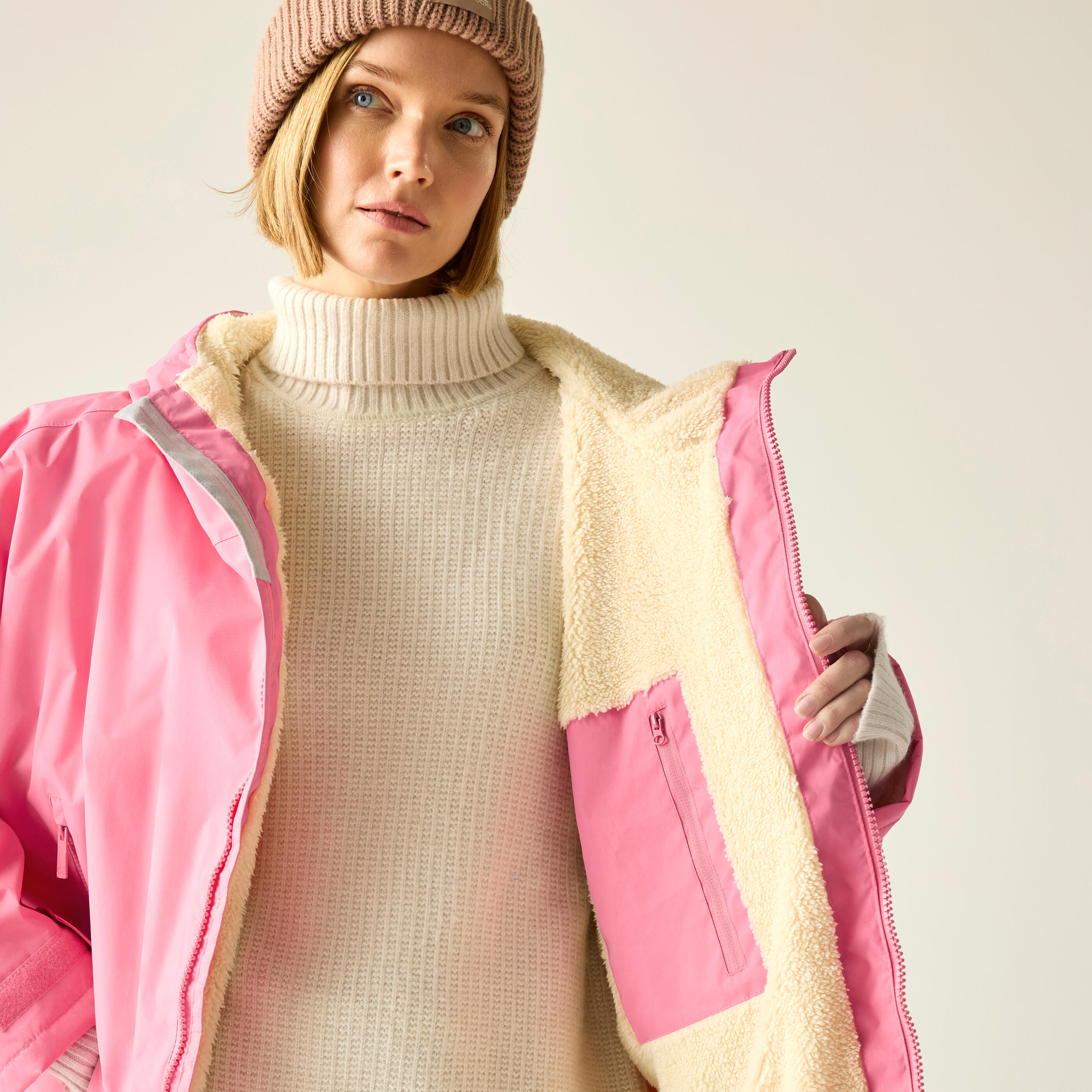 Peignoir à langer imperméable unisexe adulte 5/7