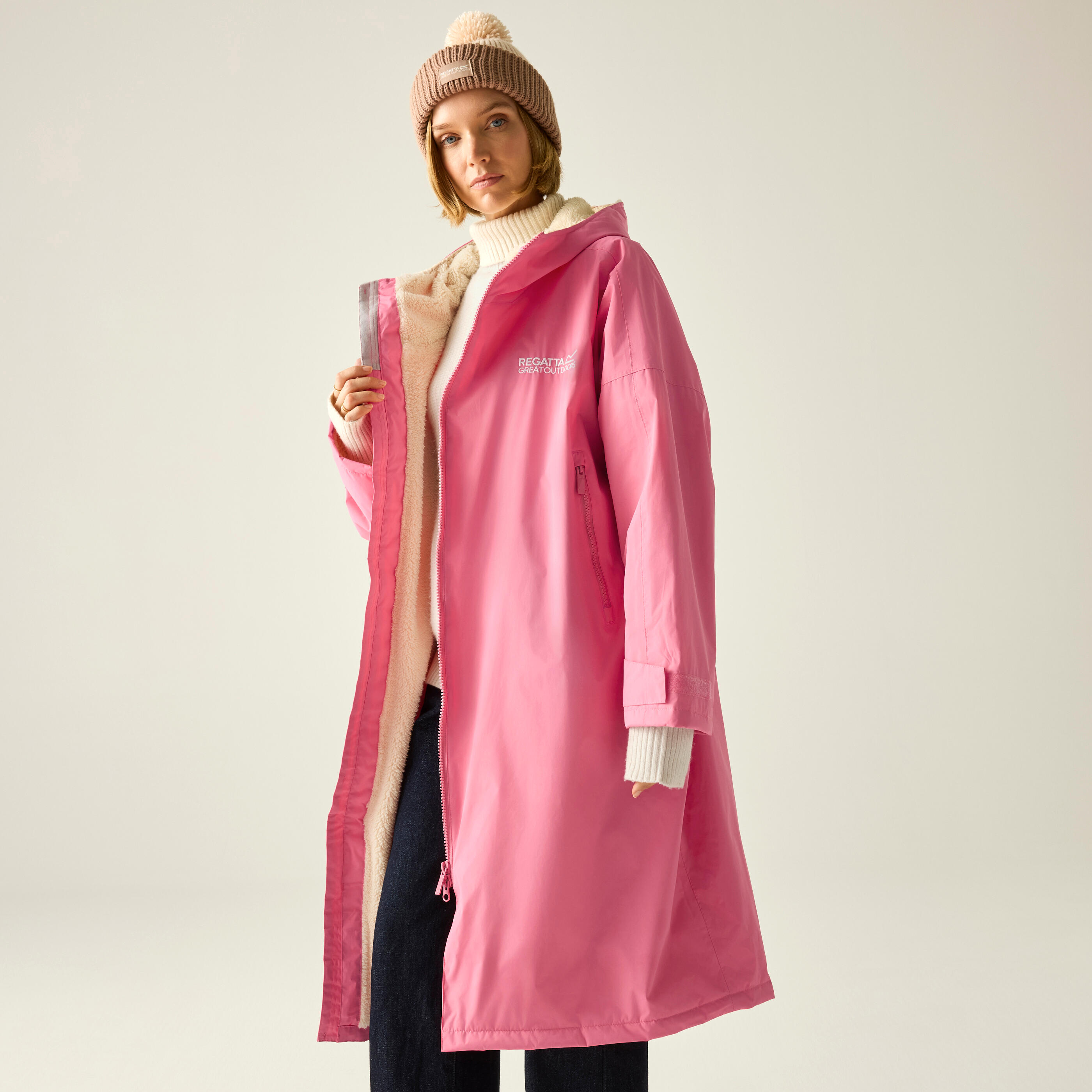 Peignoir à langer imperméable unisexe adulte 4/7