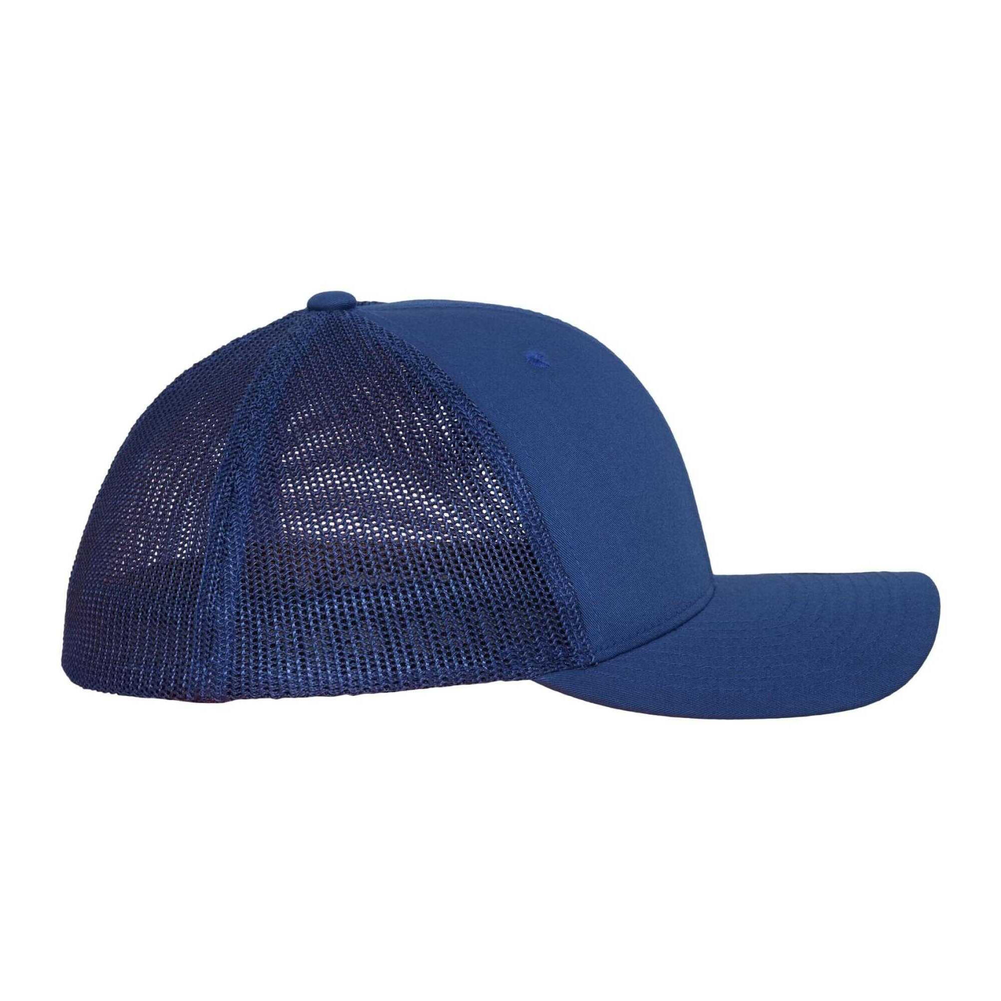 Trucker Cap für HerrenDamen Unisex, Netzmaterial Damen und Herren Königsblau 4/4
