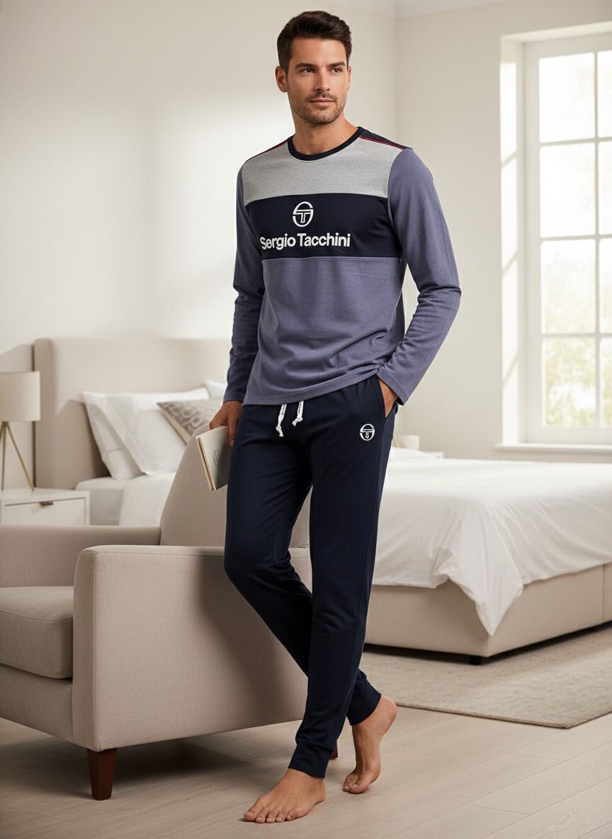 Pyjama Homme Long Sergio Tacchini 2/7
