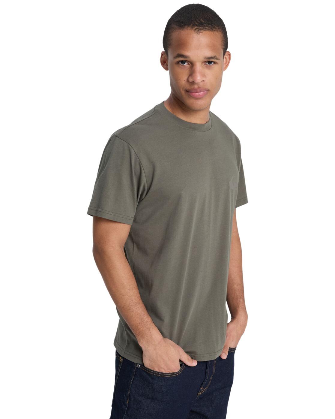 T-shirt à manches courtes EV MINI LOGO Vert Homme 3/4