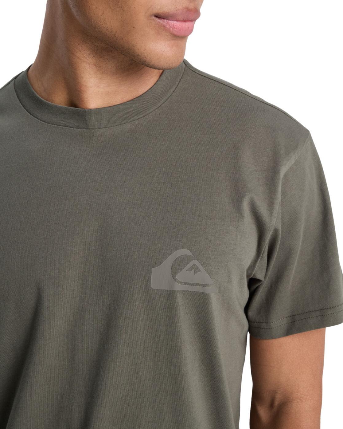 T-shirt à manches courtes EV MINI LOGO Vert Homme 4/4