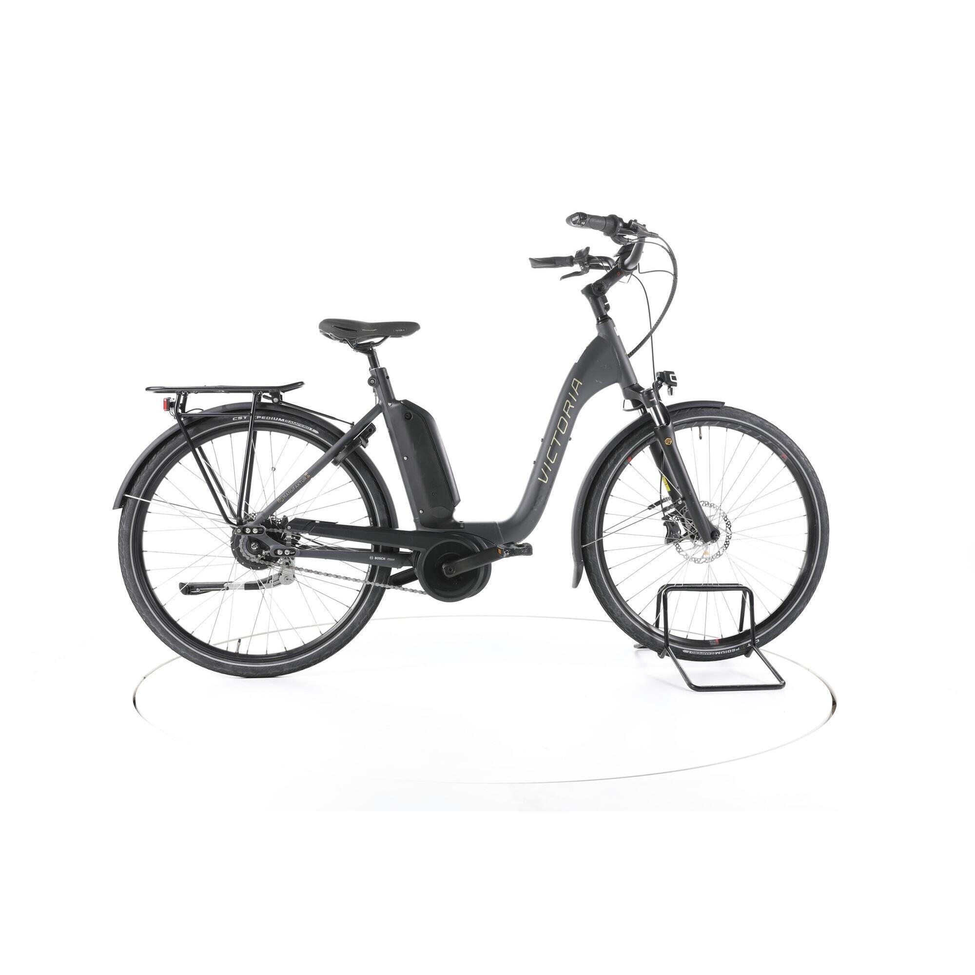 Victoria - Reconditionné - Victoria Emanufaktur 9.4 City Vélo Entrée Basse - Très Bon - Vélo Ville - Noir - Grand - Decathlon