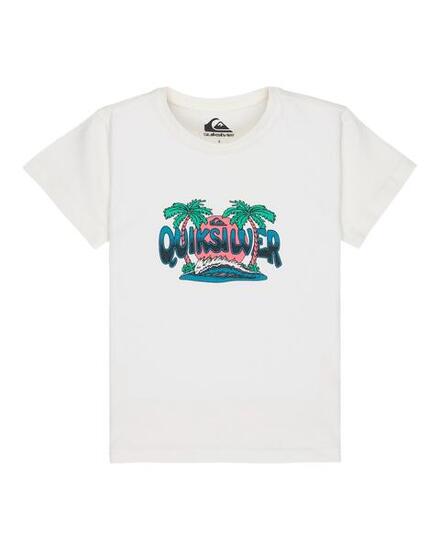 T-Shirt EV PALM HORIZON Weiss Junge