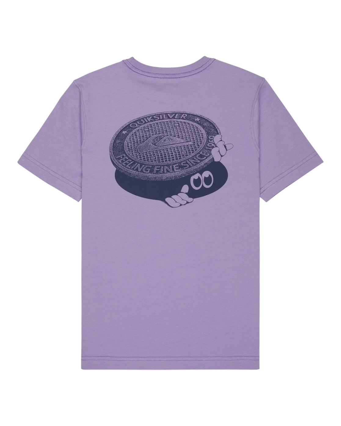 T-Shirt à manches courtes STREET ECHO Violet Garçon 2/3