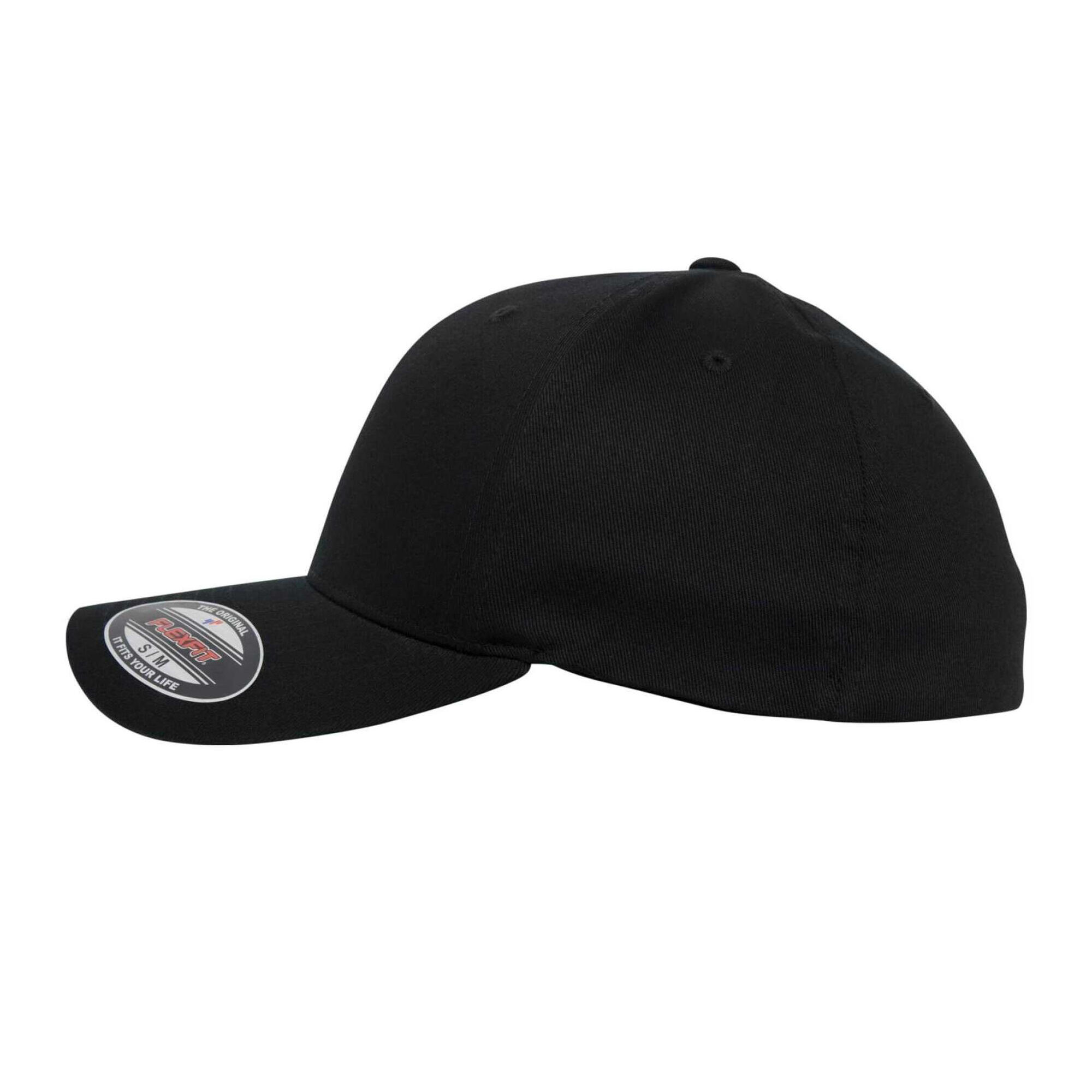 Kappe, BioBaumwolle Damen und Herren Schwarz 3/4