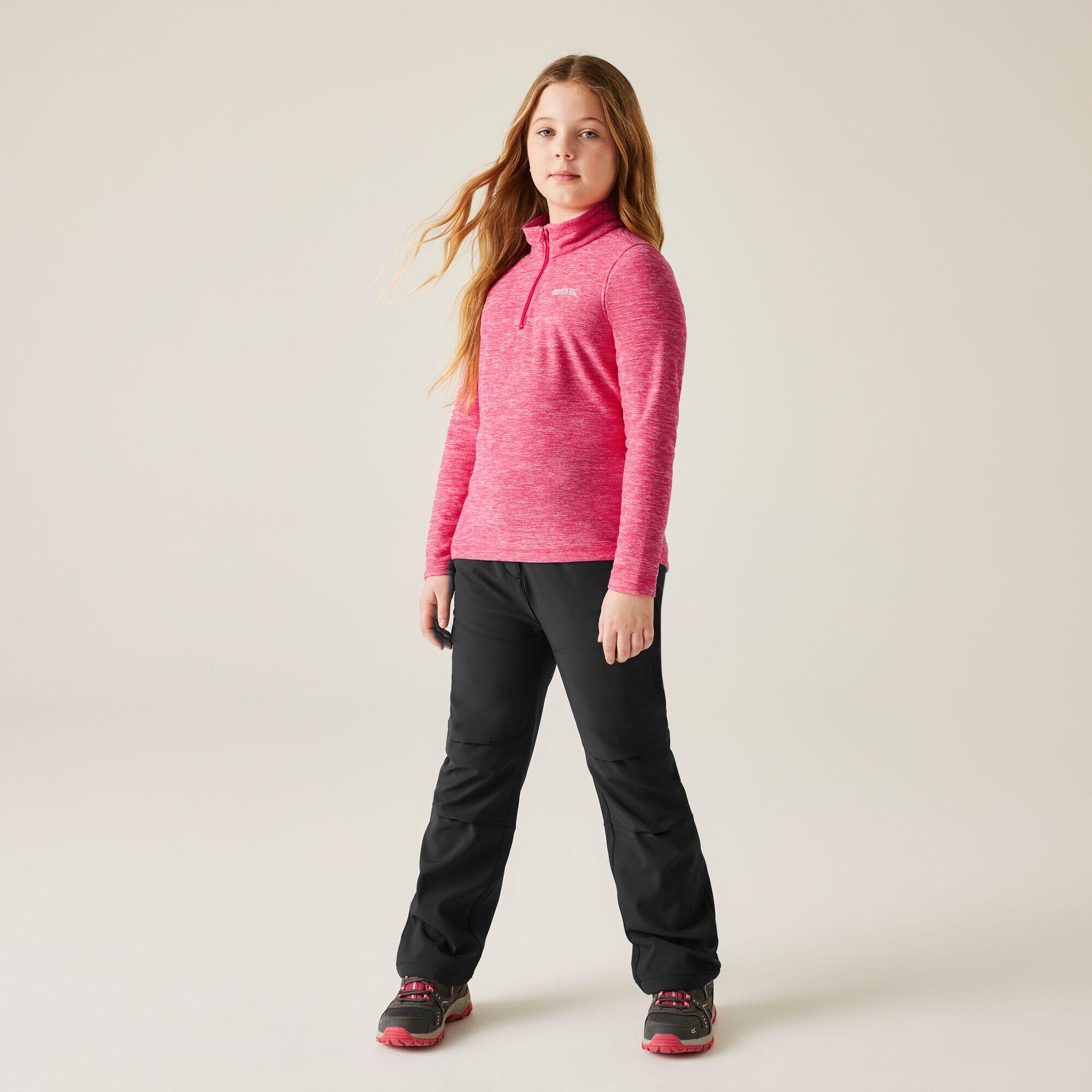 Polaire Kids Hot Shot Marl moitié zippée 3/7