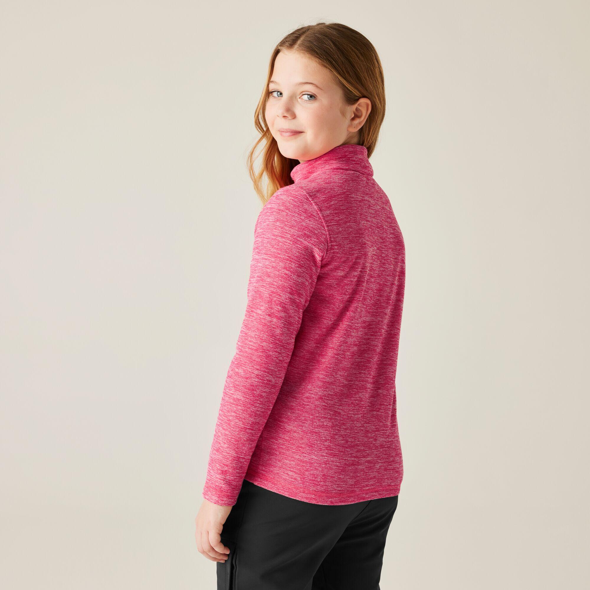 Polaire Kids Hot Shot Marl moitié zippée 2/7