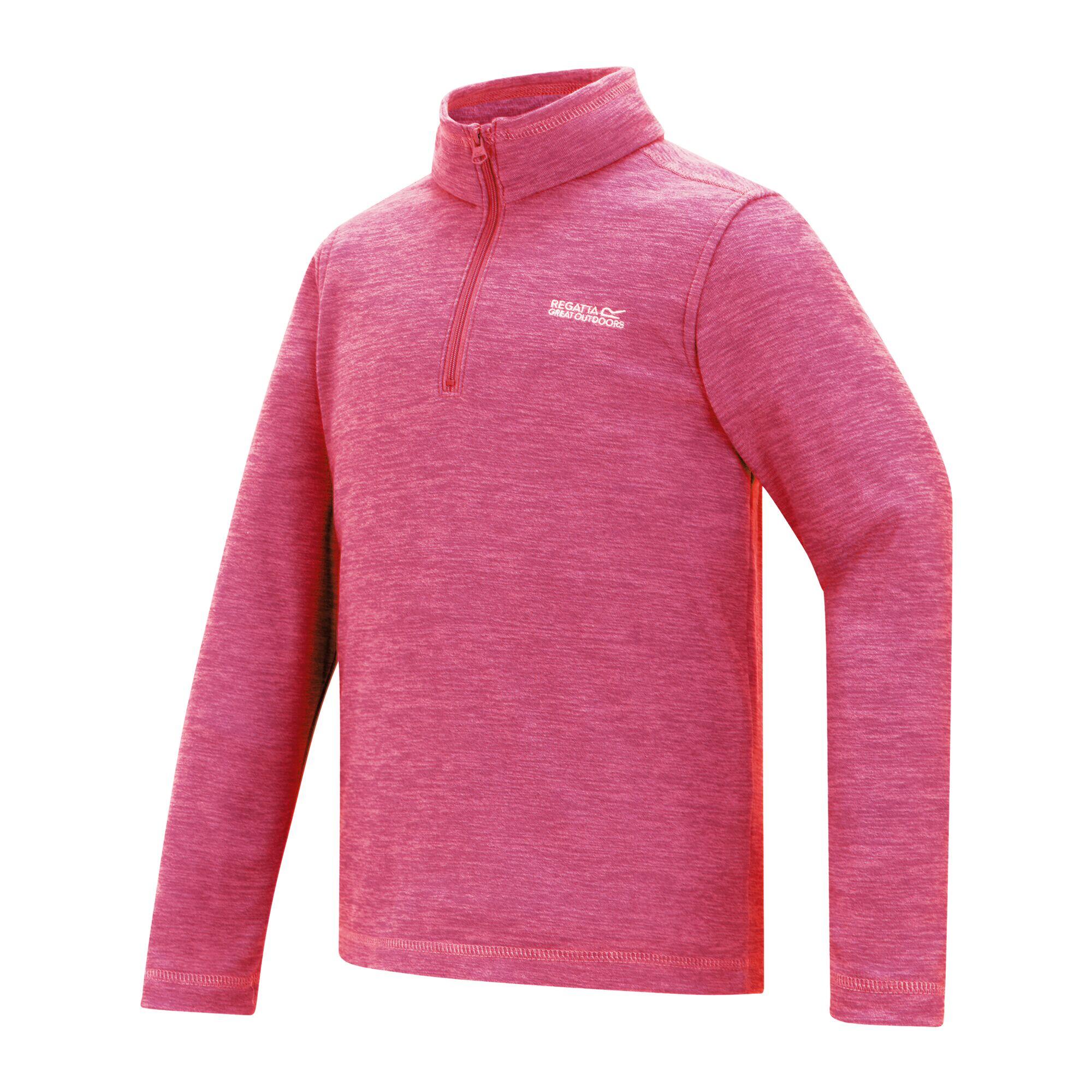 Polaire Kids Hot Shot Marl moitié zippée 7/7