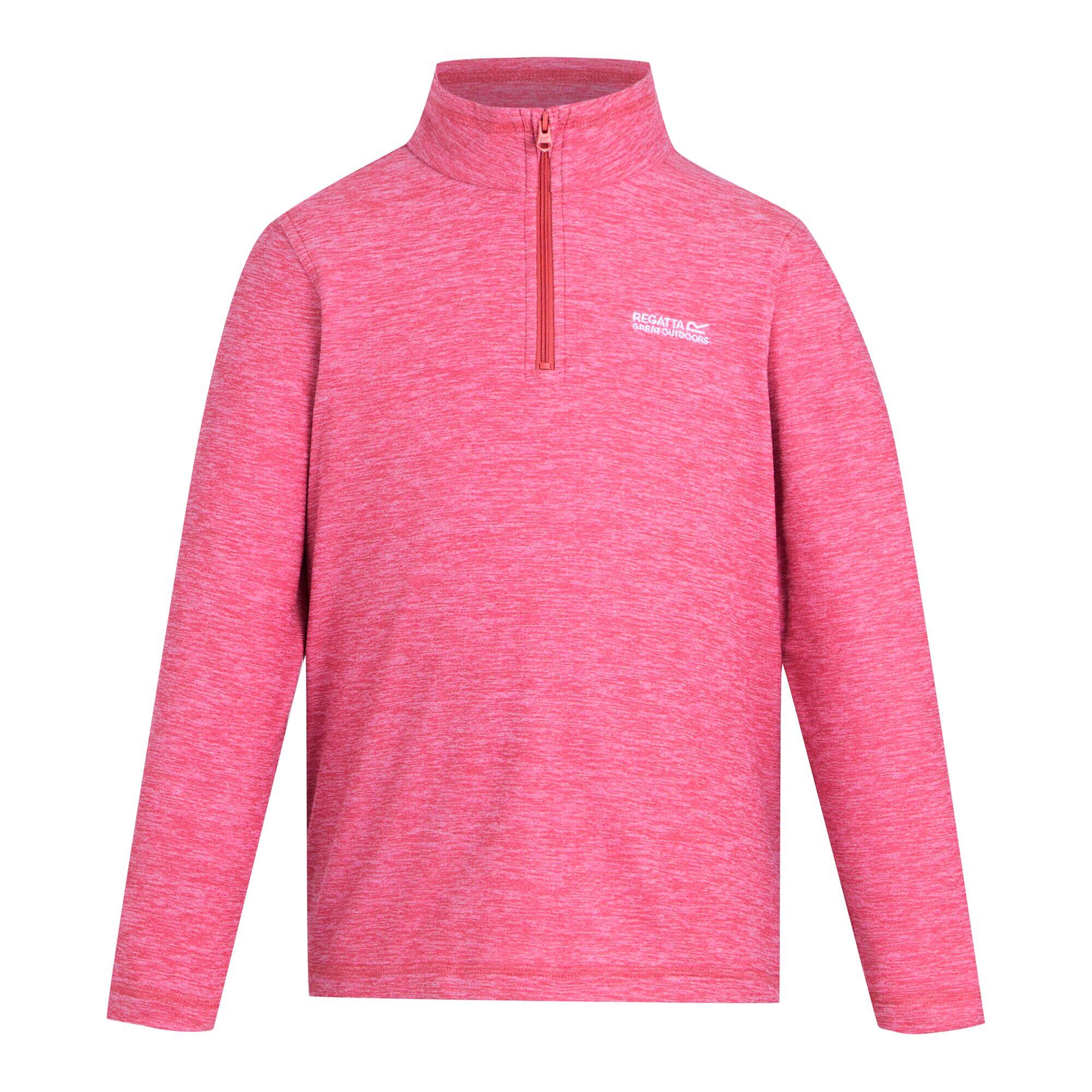 Polaire Kids Hot Shot Marl moitié zippée 5/7