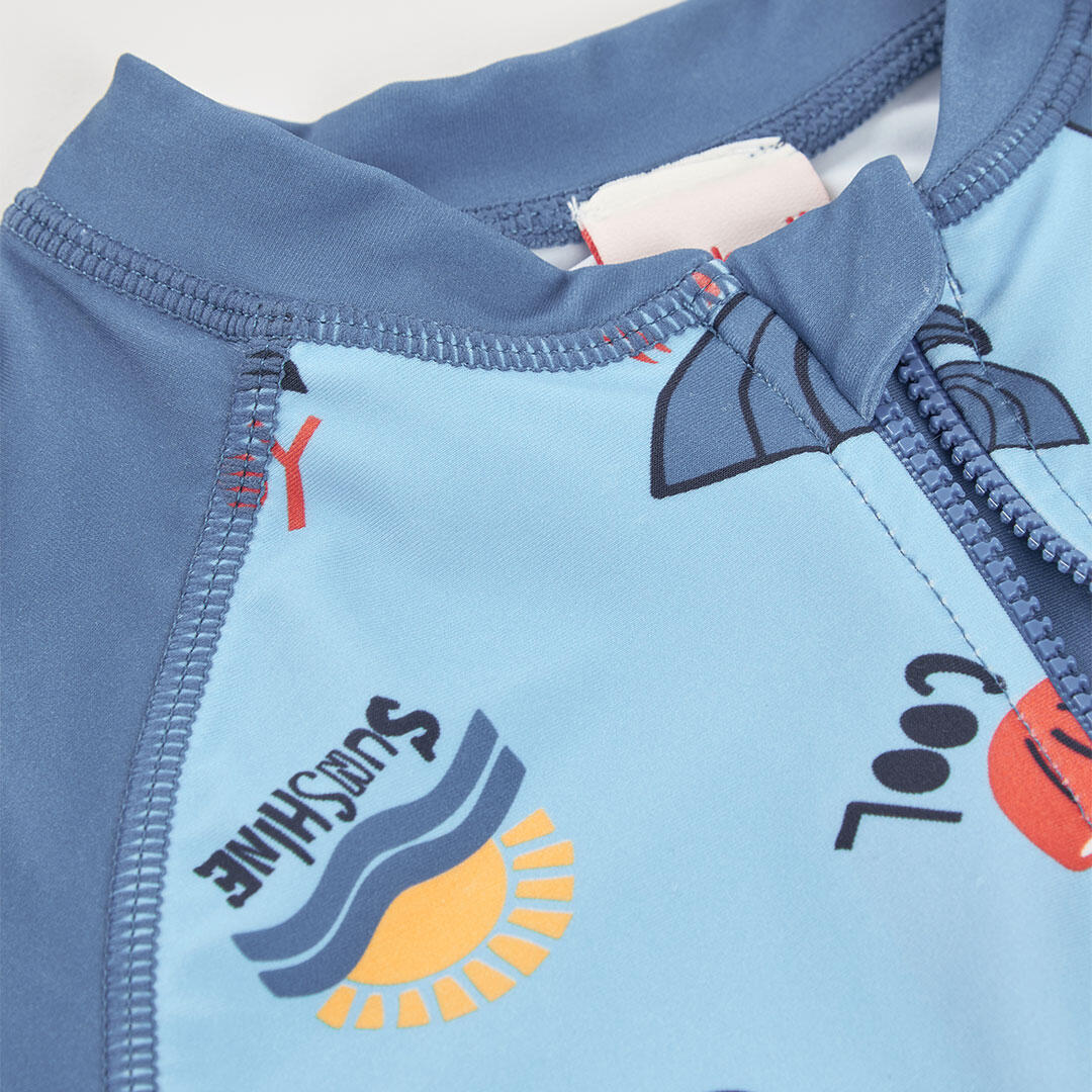 Camisetas de verano de natación kids niño boboli multicolor 3/4