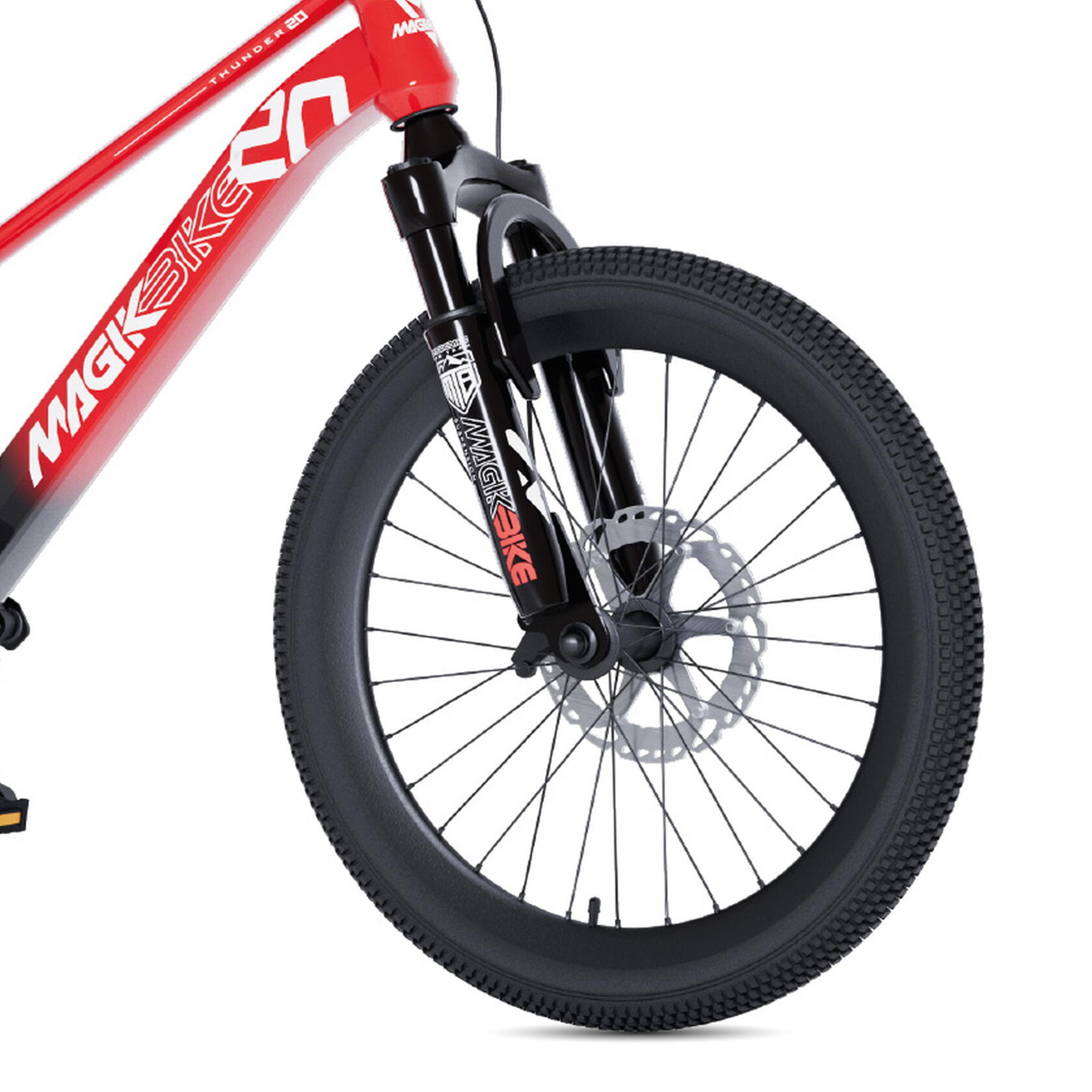 Bicicleta 20" MagikBike MTB Thunder 6-9 anos 4/4
