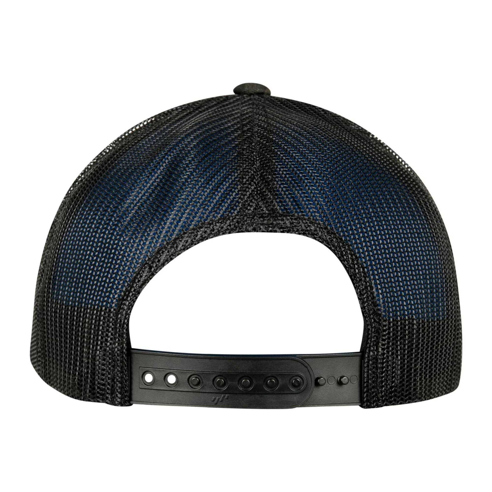Cappellino Da Camionista Retrò Camo Adulto Unisex Flexfit Multicamera Nera 2/4