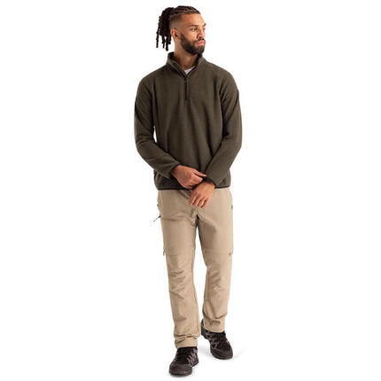 Trespass Wetherill Polaire Texturée Homme 1/2 zip