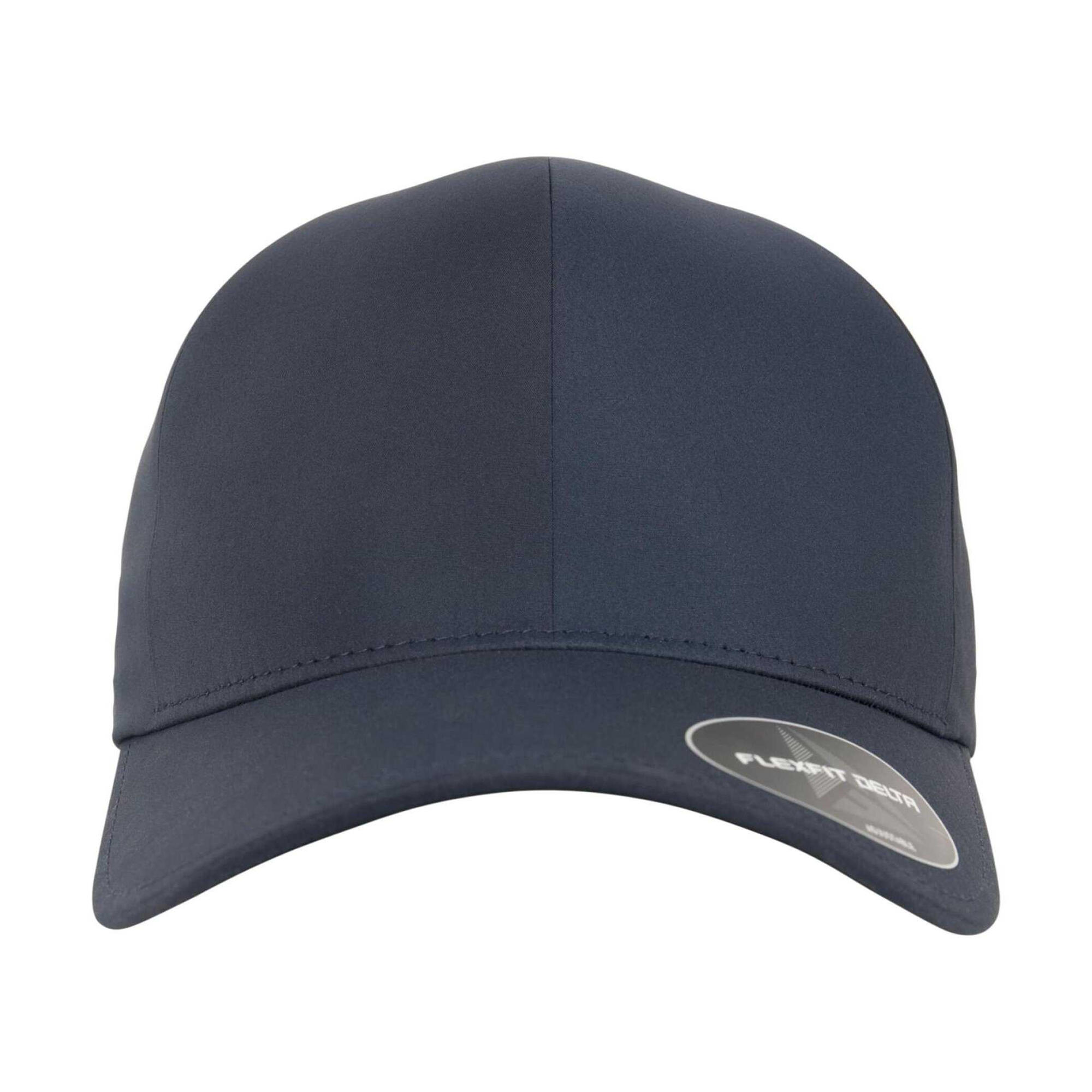 "Delta" Kappe, anpassbar Damen und Herren Marine 4/4