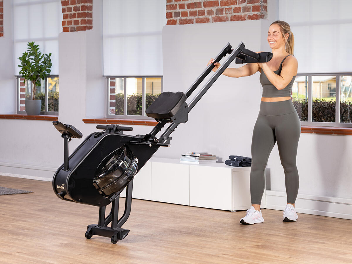 Rameur Nemo III Hybrid - Résistance eau & magnétique - connecté - max. 130 kg 7/8