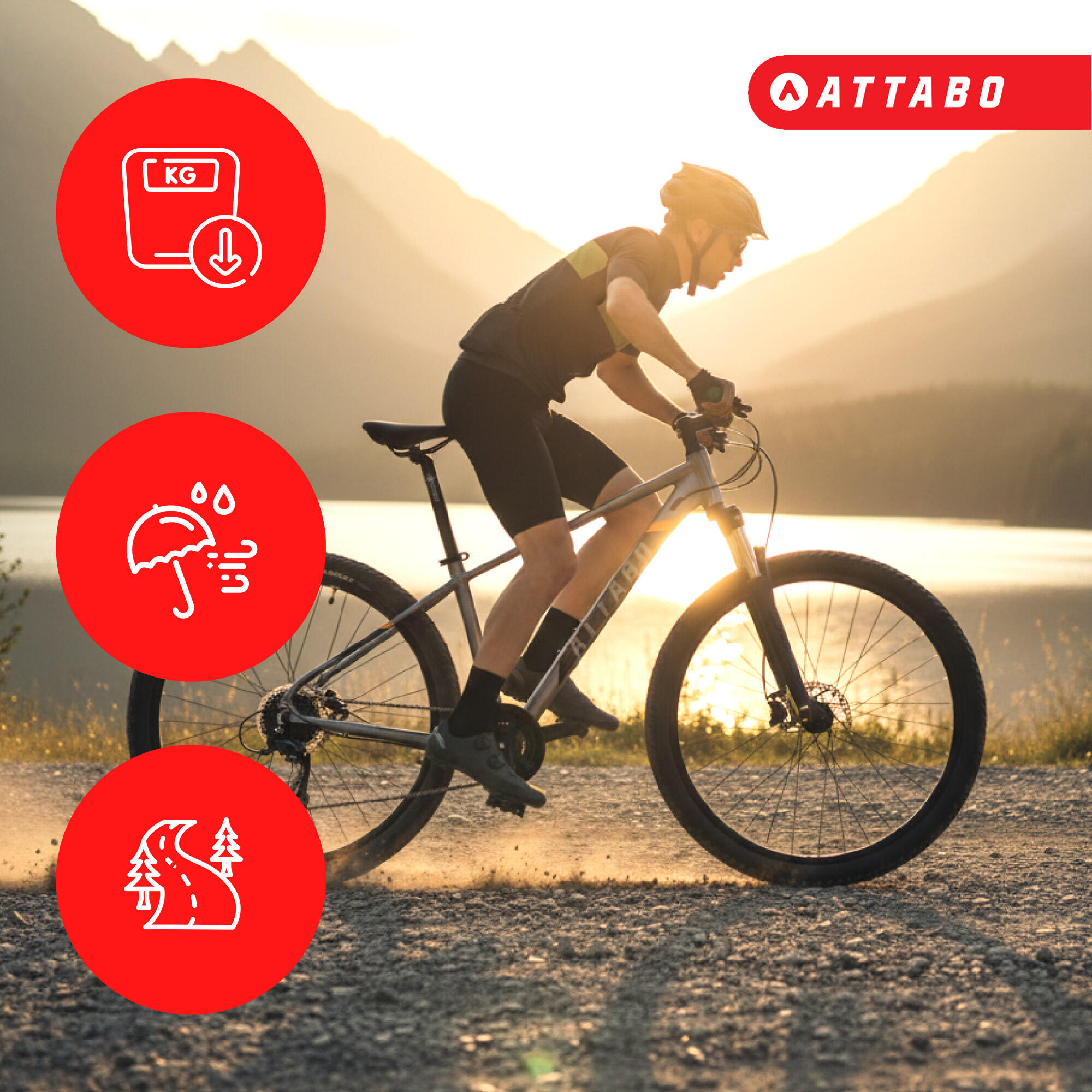 Mountain bike da uomo ATTABO ALPE 3.0 2/7