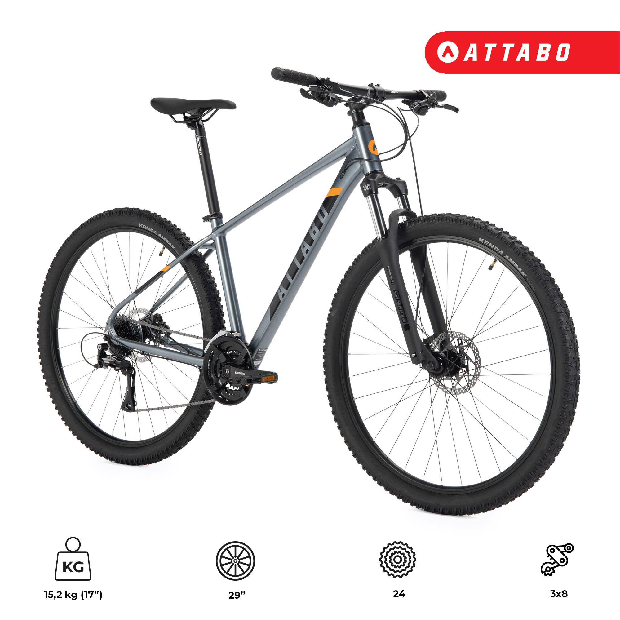 Mountain bike da uomo ATTABO ALPE 3.0 7/7
