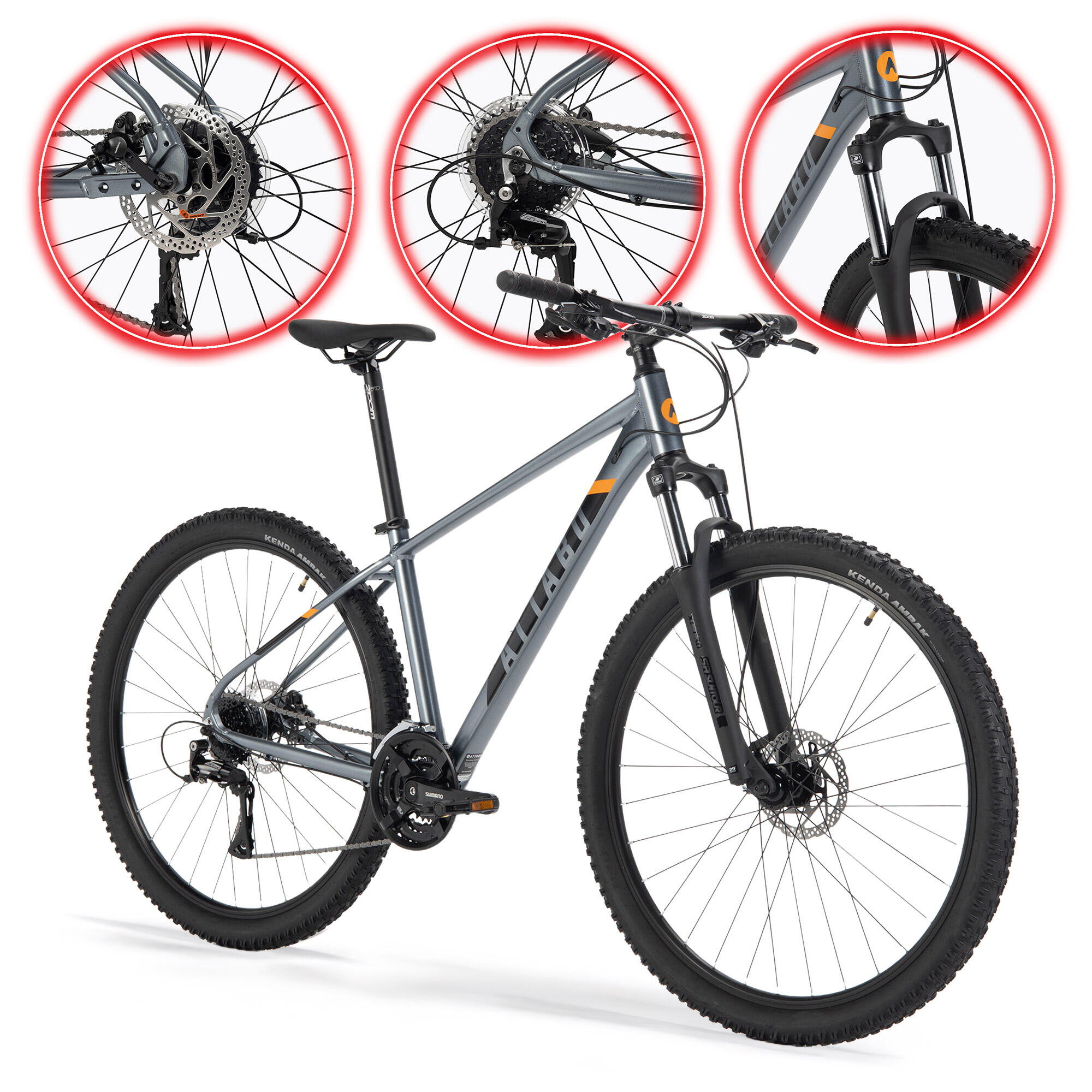 Mountain bike da uomo ATTABO ALPE 3.0 6/7