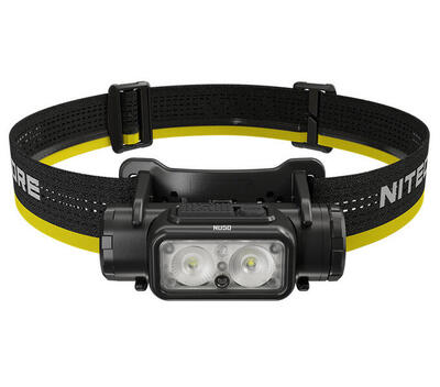 Stirnlampe NU50 1400lm schwarz