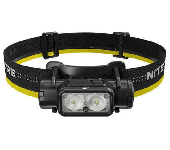 Stirnlampe NU50 1400lm schwarz