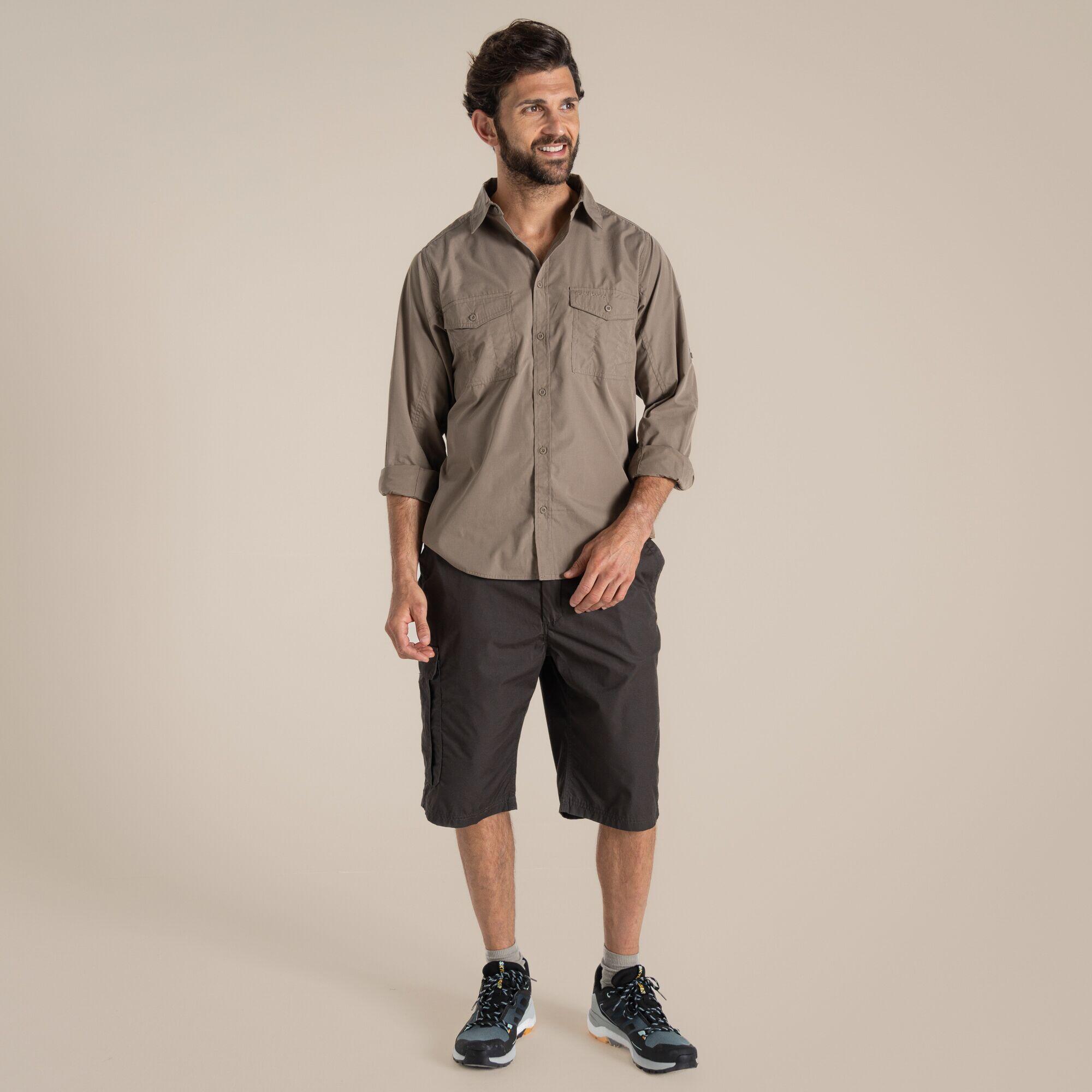 T-shirt Met Lange Mouwen Hiking Heren 3/7