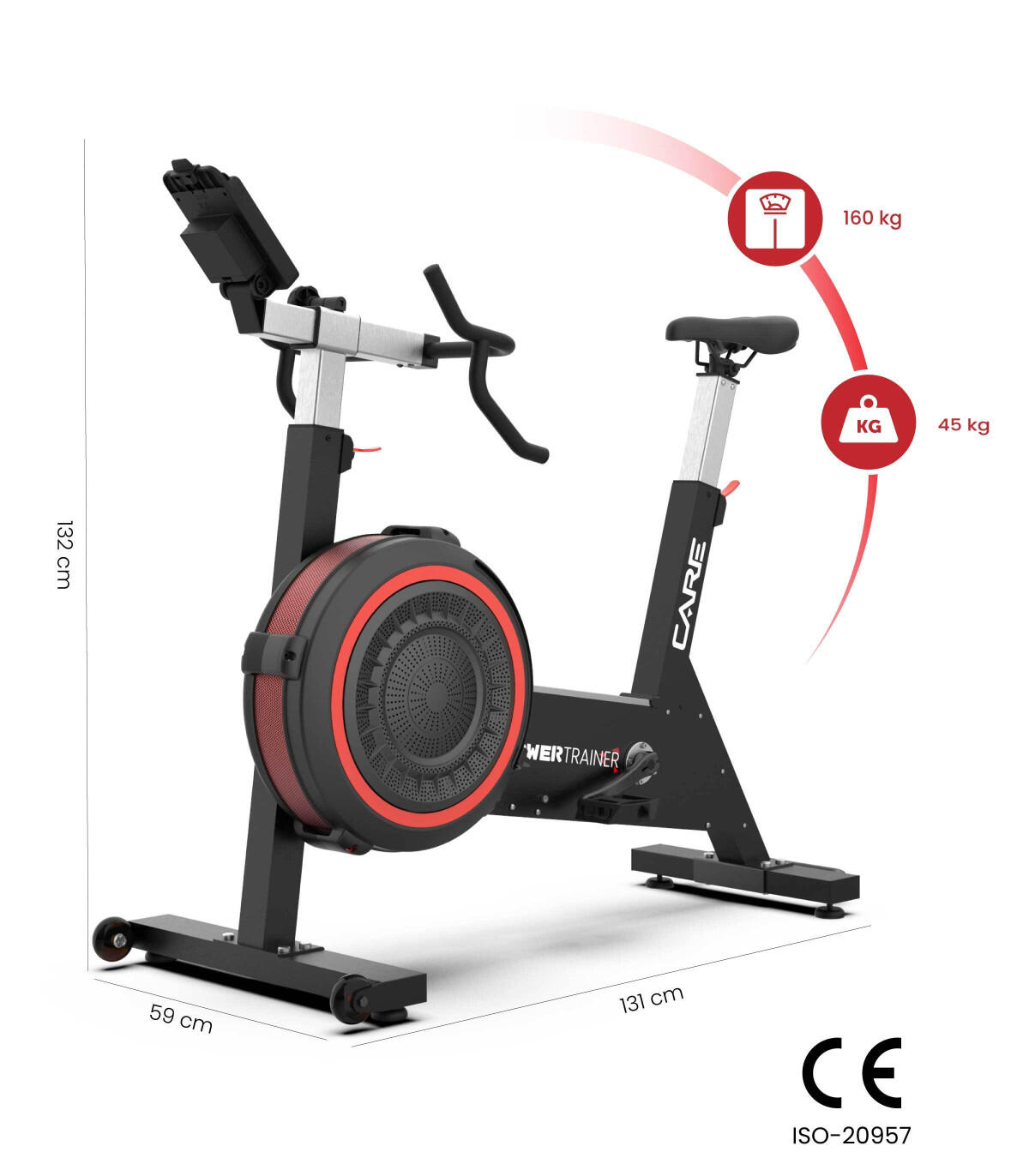 Heimtrainer mit Luft - CARE - POWER TRAINER - vernetzt 2/8