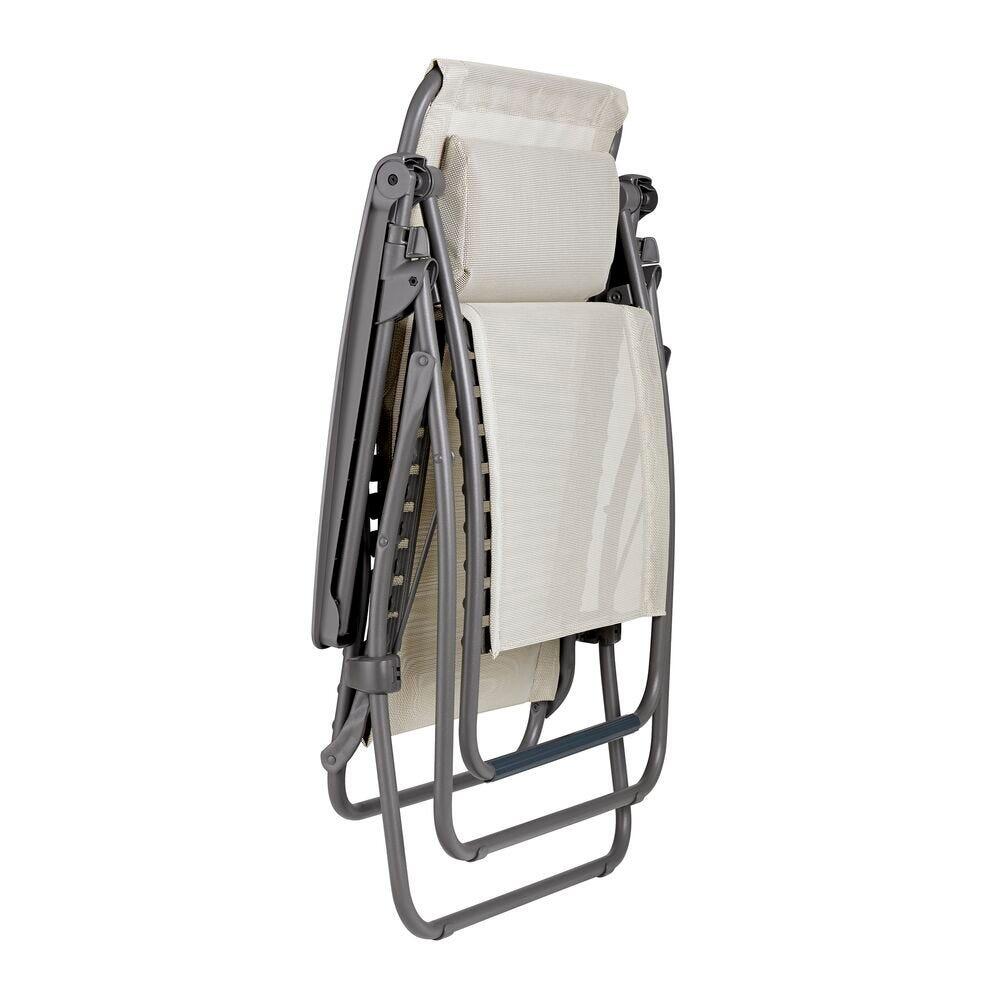 Fauteuil Relax Zéro Gravité - RSXA CLIP - Beige - Lafuma Mobilier 2/7