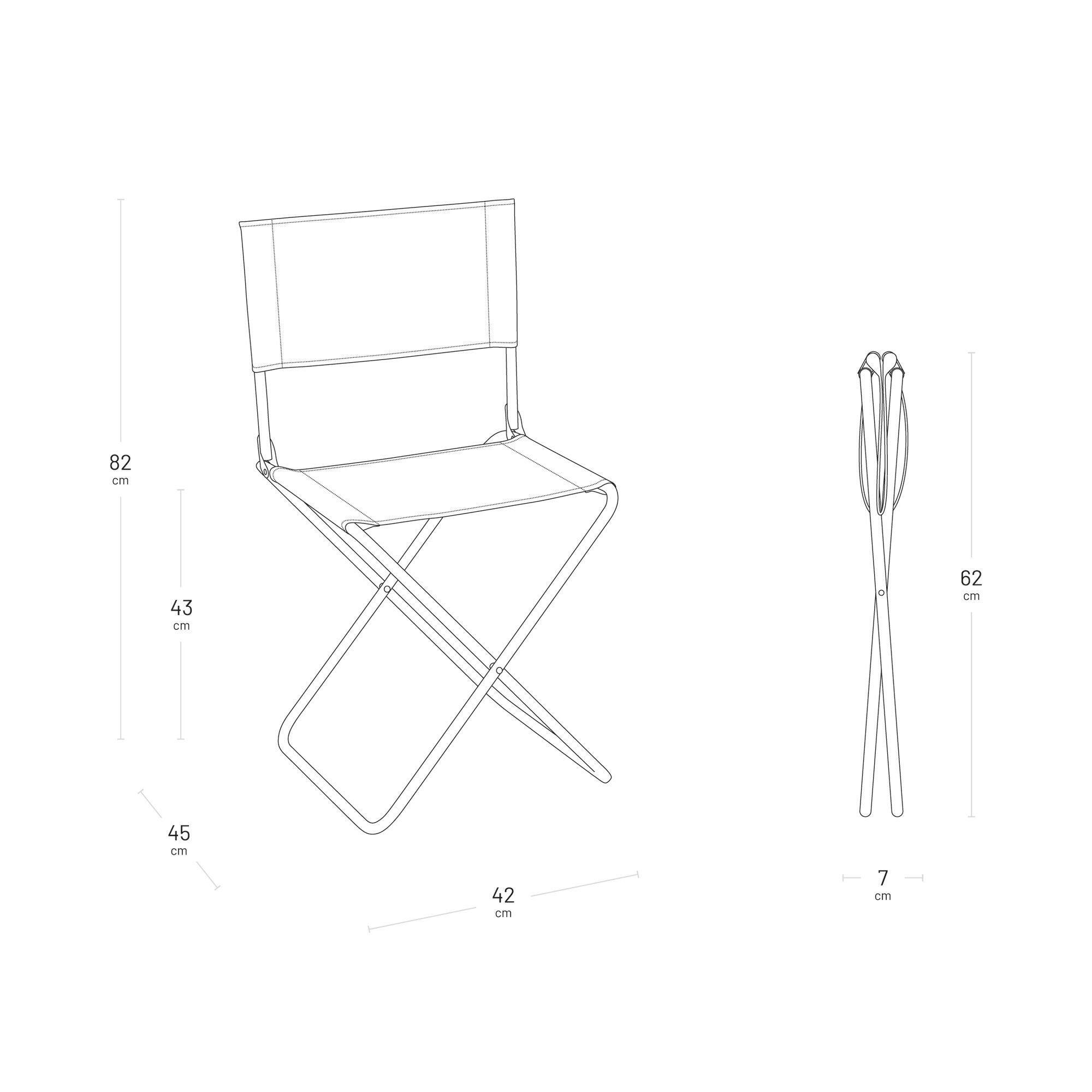 Chaise pliante compacte - CNO - Bleu - Lafuma Mobilier 5/7
