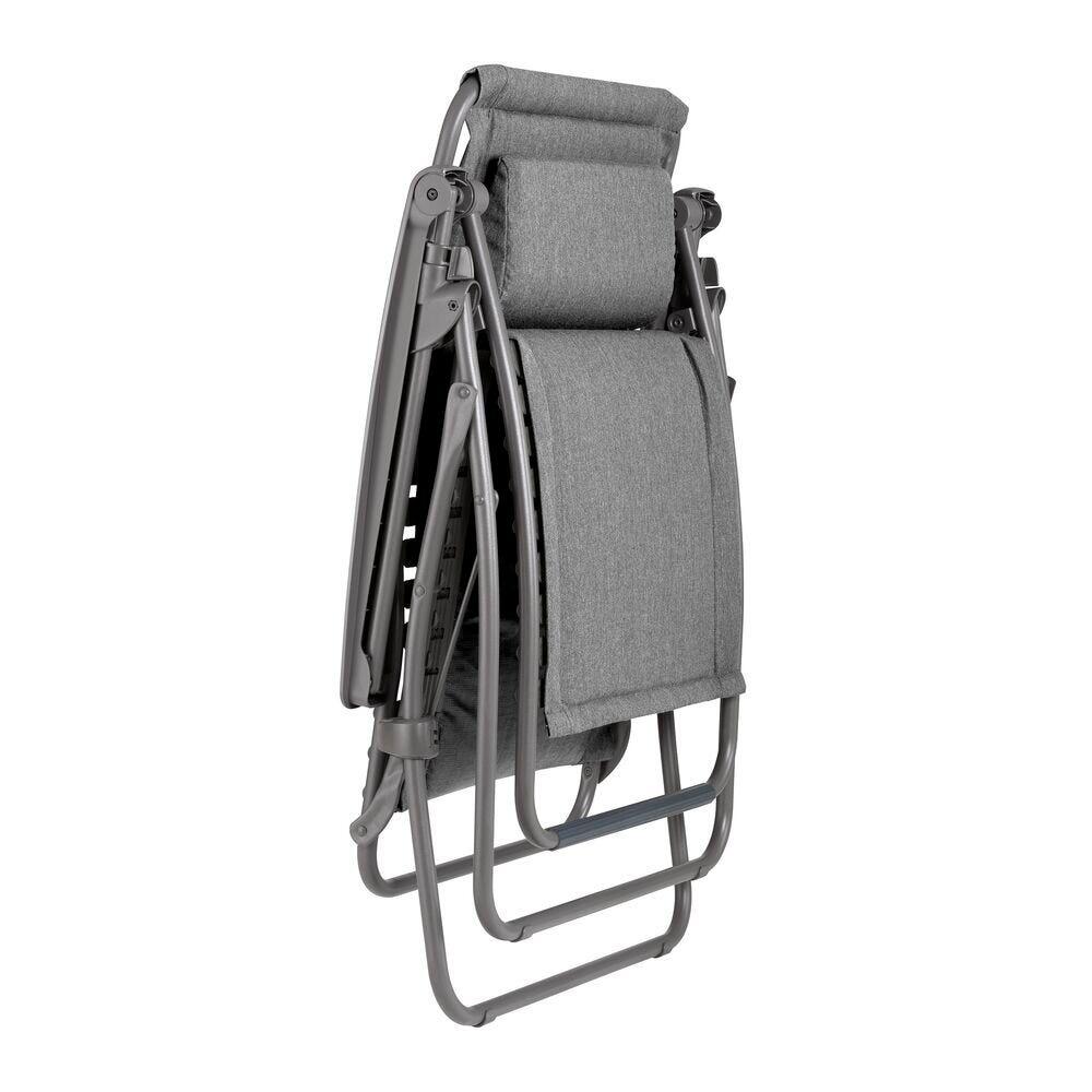 Fauteuil Relax matelassé Zéro Gravité - RSX CLIP - Gris - Lafuma Mobilier 2/7