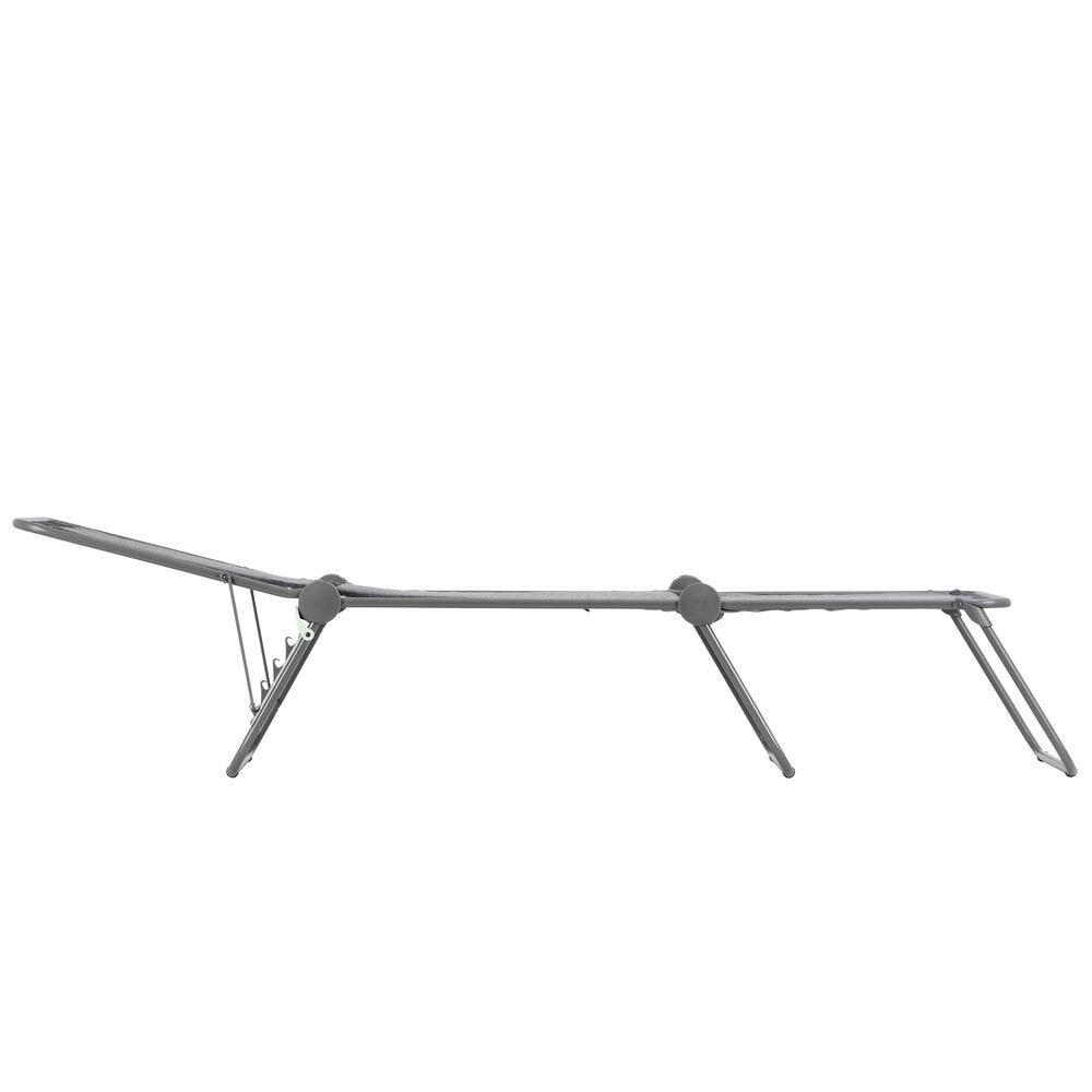 Lit de soleil pliant matelassé - SIESTA L - Gris - Lafuma Mobilier 4/7