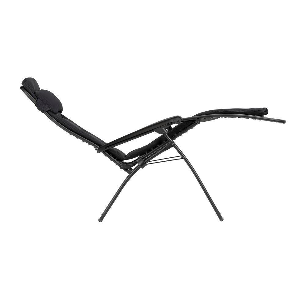 Fauteuil Relax matelassé Zéro Gravité - RSX CLIP - Noir - Lafuma Mobilier 4/7