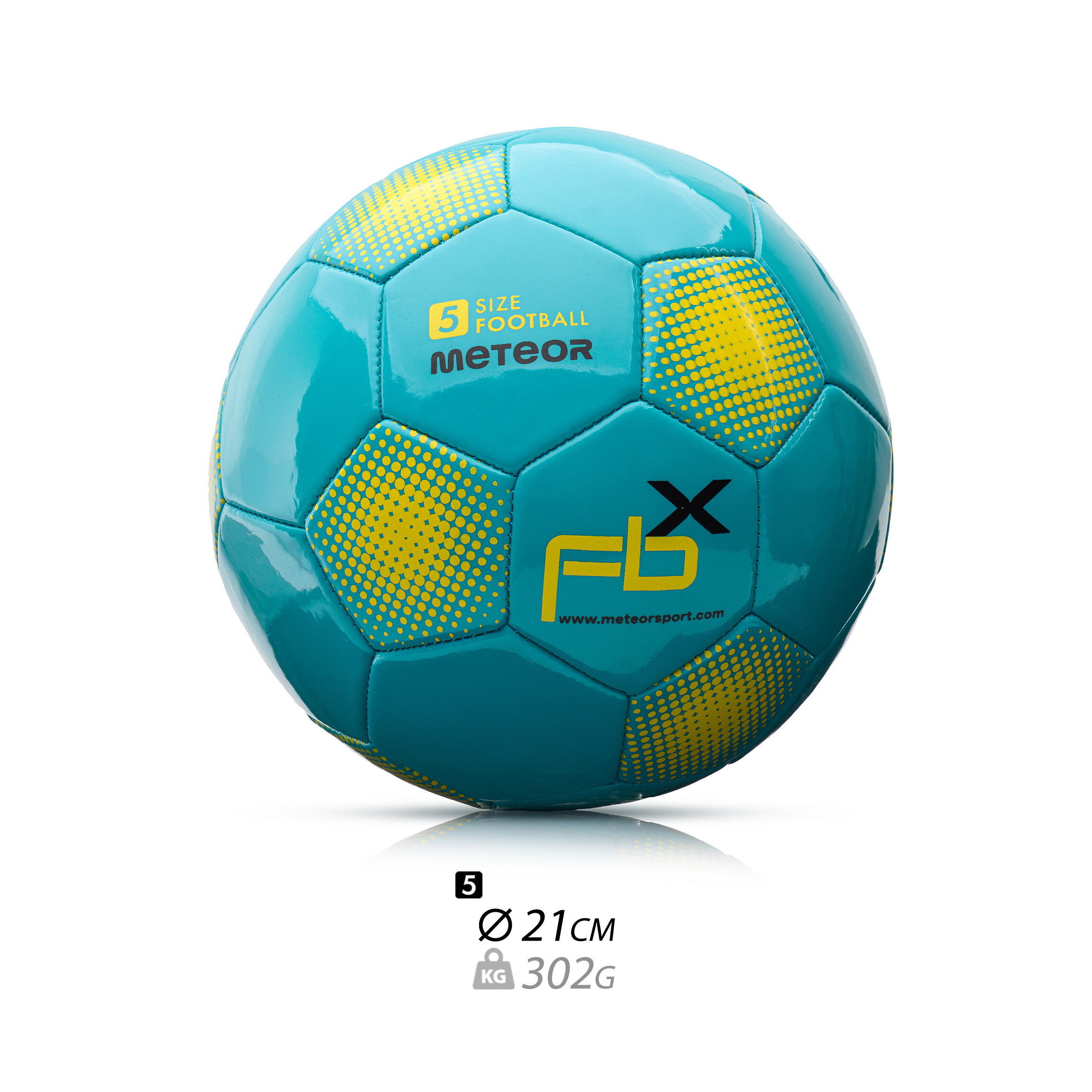 Ballon de Football Meteor pour Enfants et Adultes – Caoutchouc Souple Durable 3/4