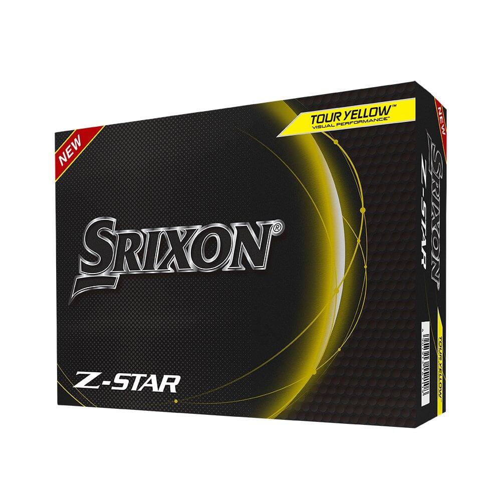 Boîte de 12 Balles de Golf Srixon Z-Star Jaune