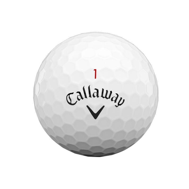 BOLA DE Golfe CROMADO SOFT X12 BRANCA 2/7