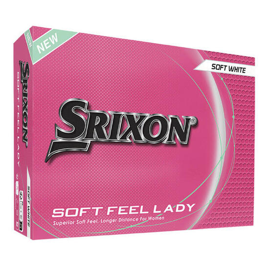 Srixon New Soft Feel Lady 2025 palline da golf bianco